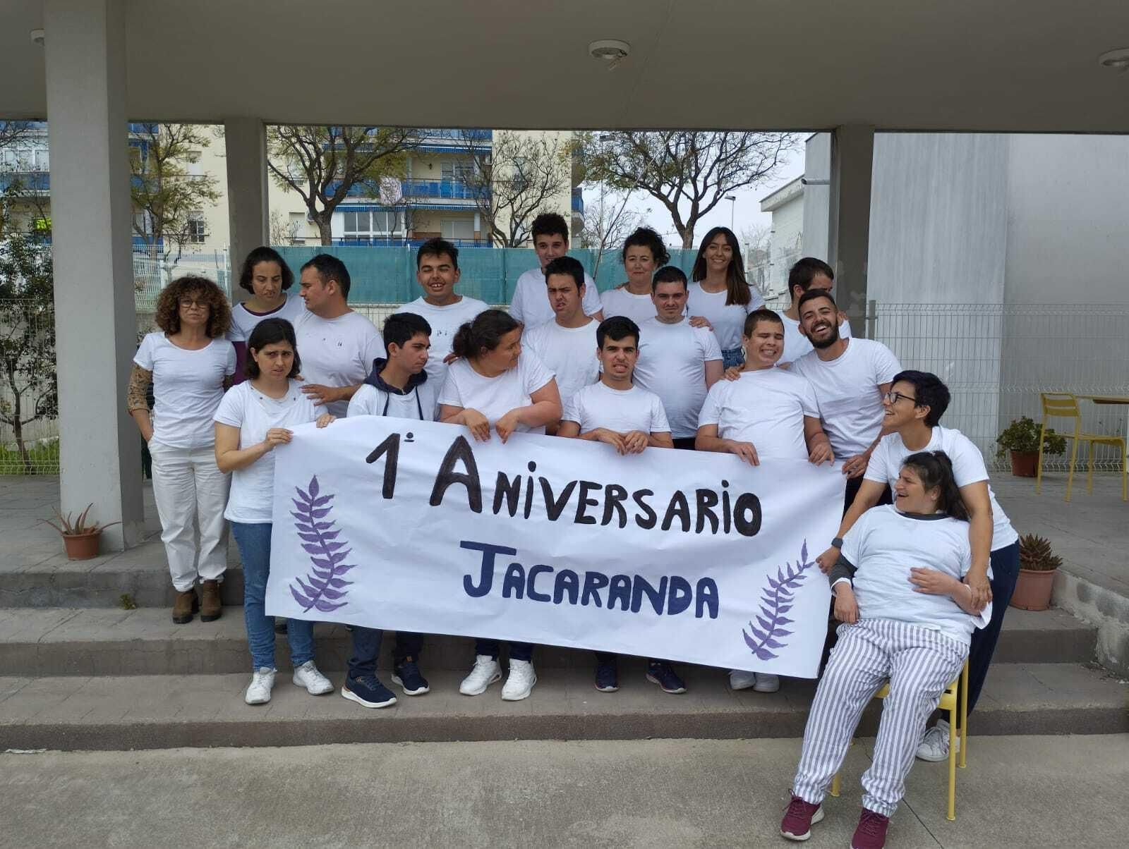 El Centro de Día Jacaranda de Jerez celebra su primer aniversario.