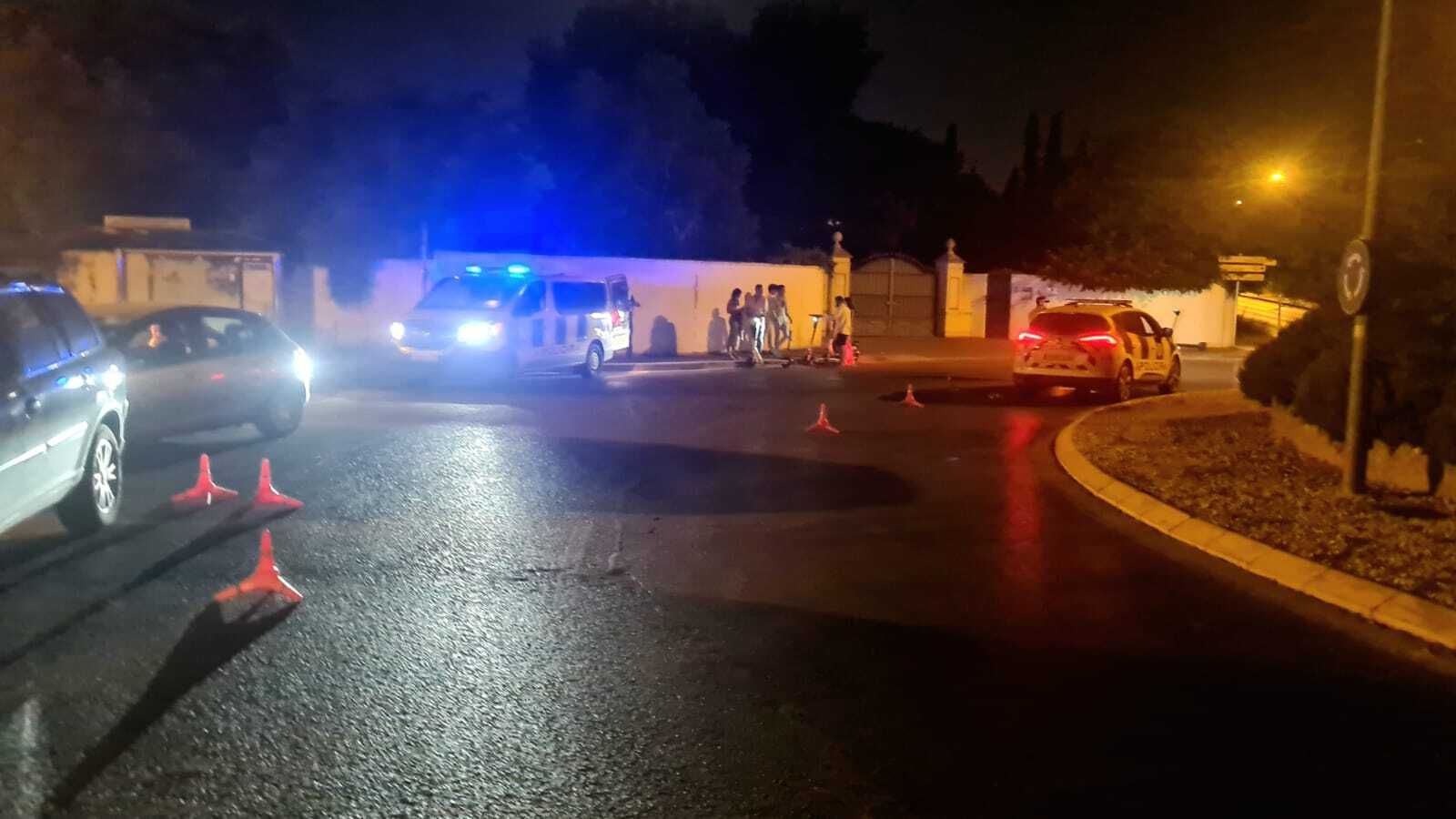 Uno de los controles instalados por la Policía Local.