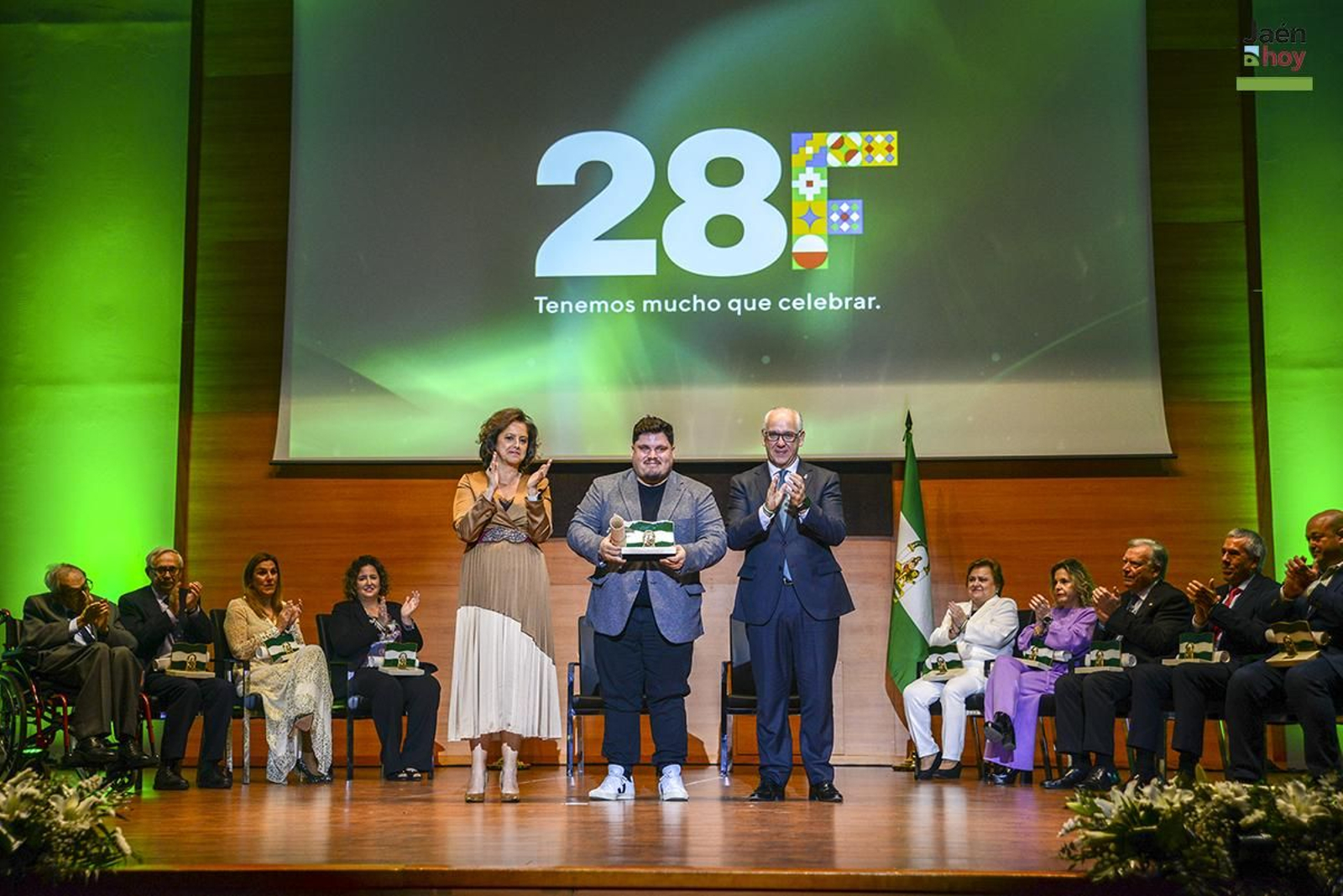 Así se ha vivido la entrega de las Banderas de Andalucía de la provincia de Jaén