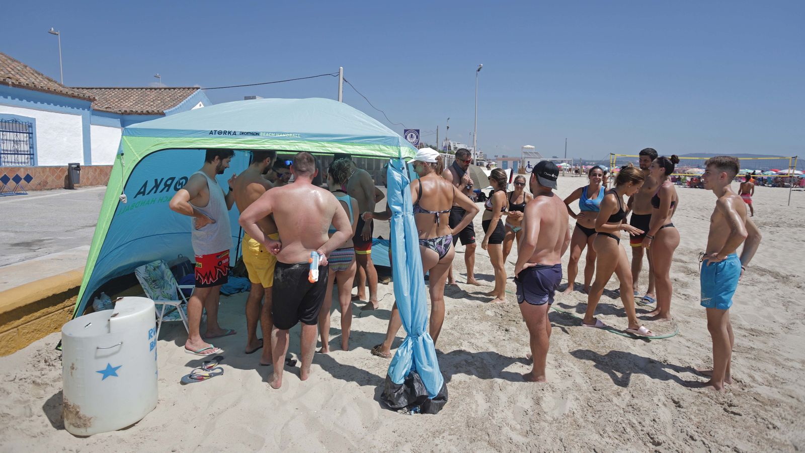 Fotos de la V Torneo Virgen de La Palma de vóley playa en El Rinconcillo