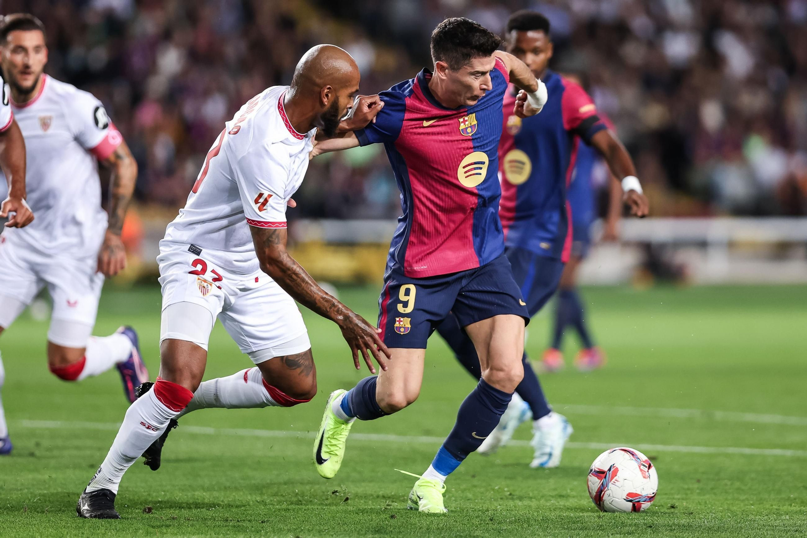Las fotos del Barcelona - Sevilla