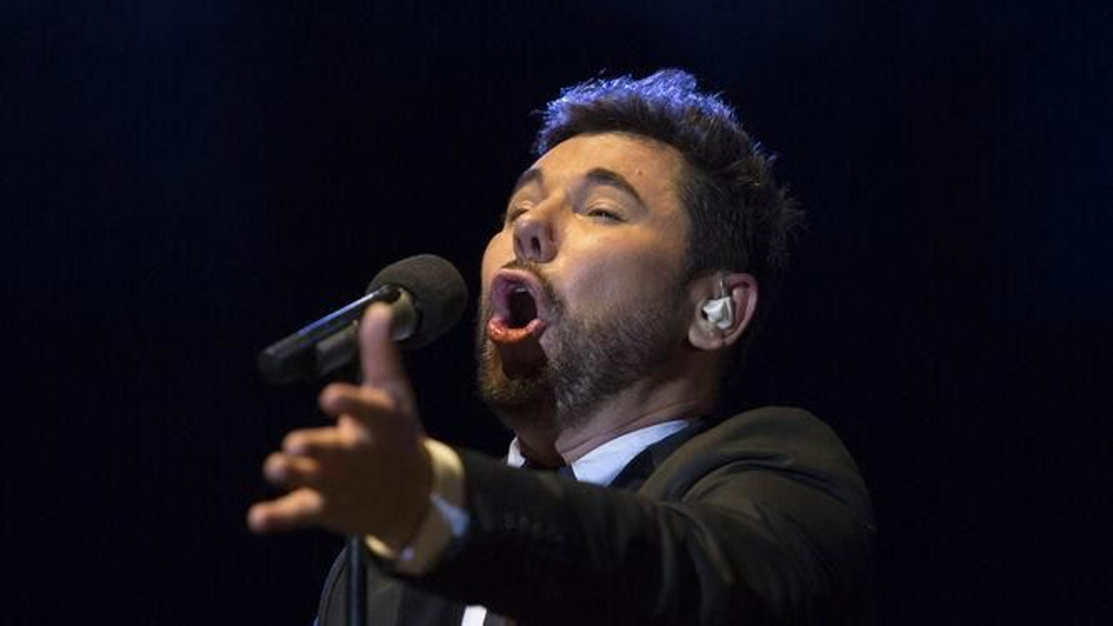 Miguel Poveda en un actuación