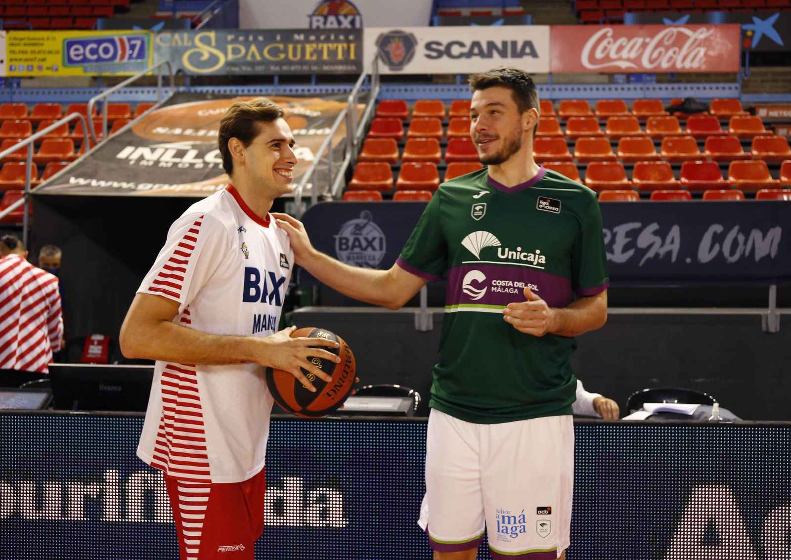 El Baxi Manresa-Unicaja, en fotos