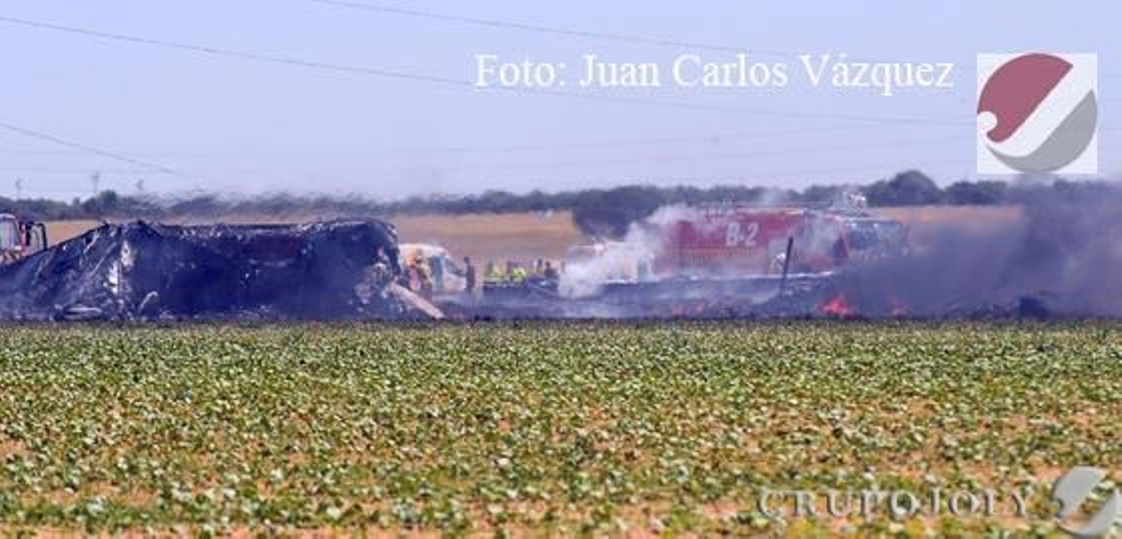 Las imágenes del accidente del A400M