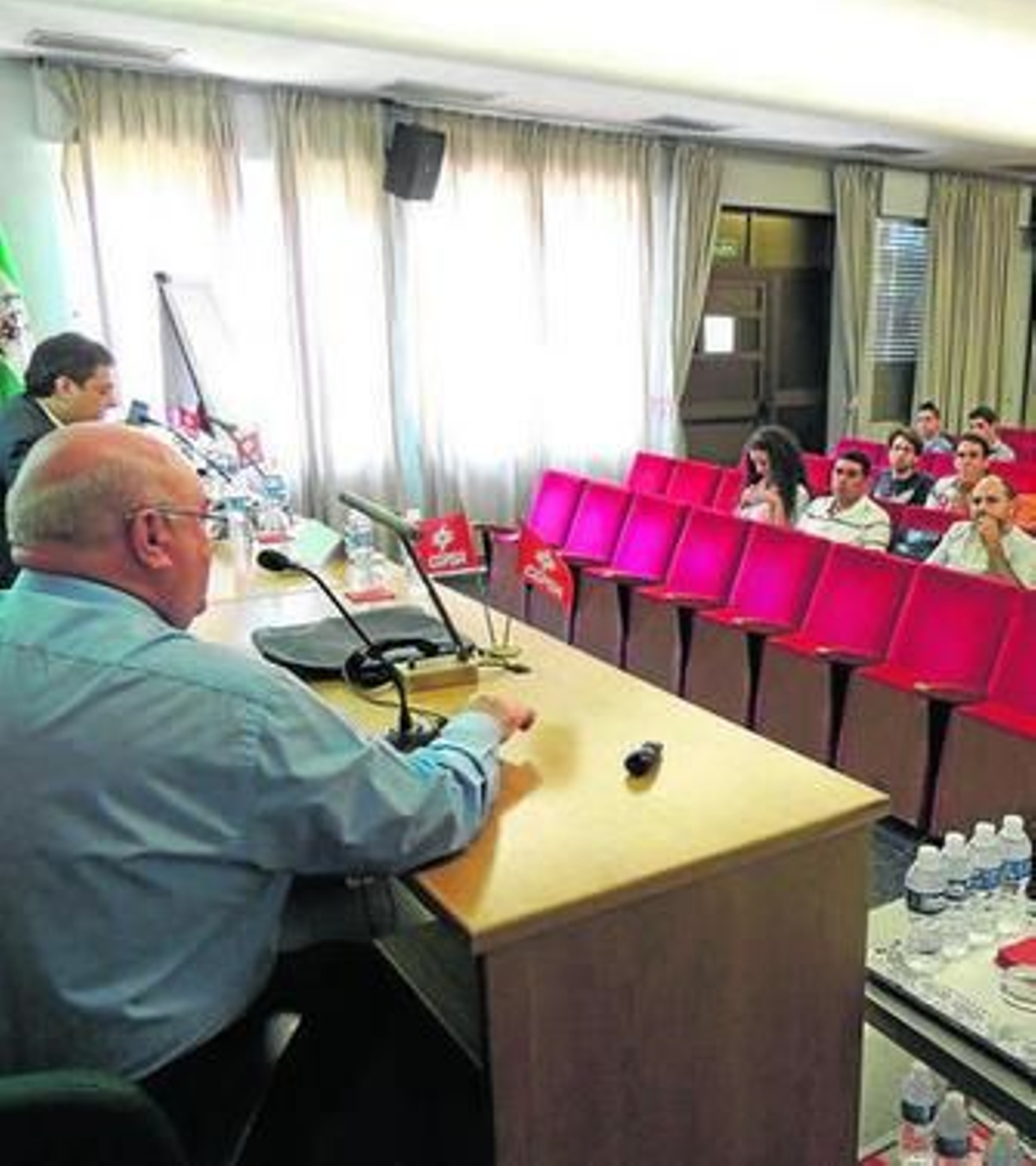 Un momento del seminario, ayer por la mañana.