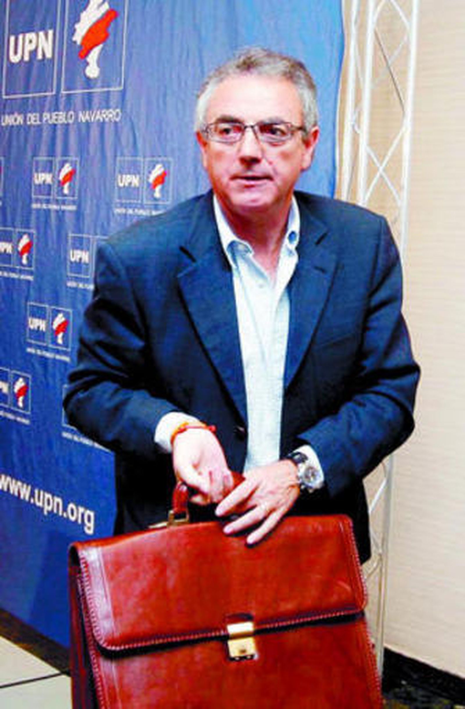 Miguel Sanz, presidente de UPN, en una foto de archivo.