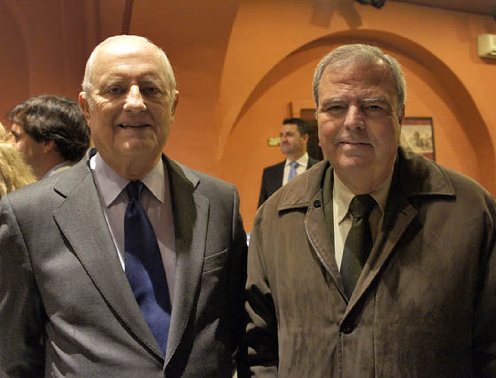 Luis Uruñuela y Ricardo Ríos, presidente de la APC.

Foto: Victoria Ramírez