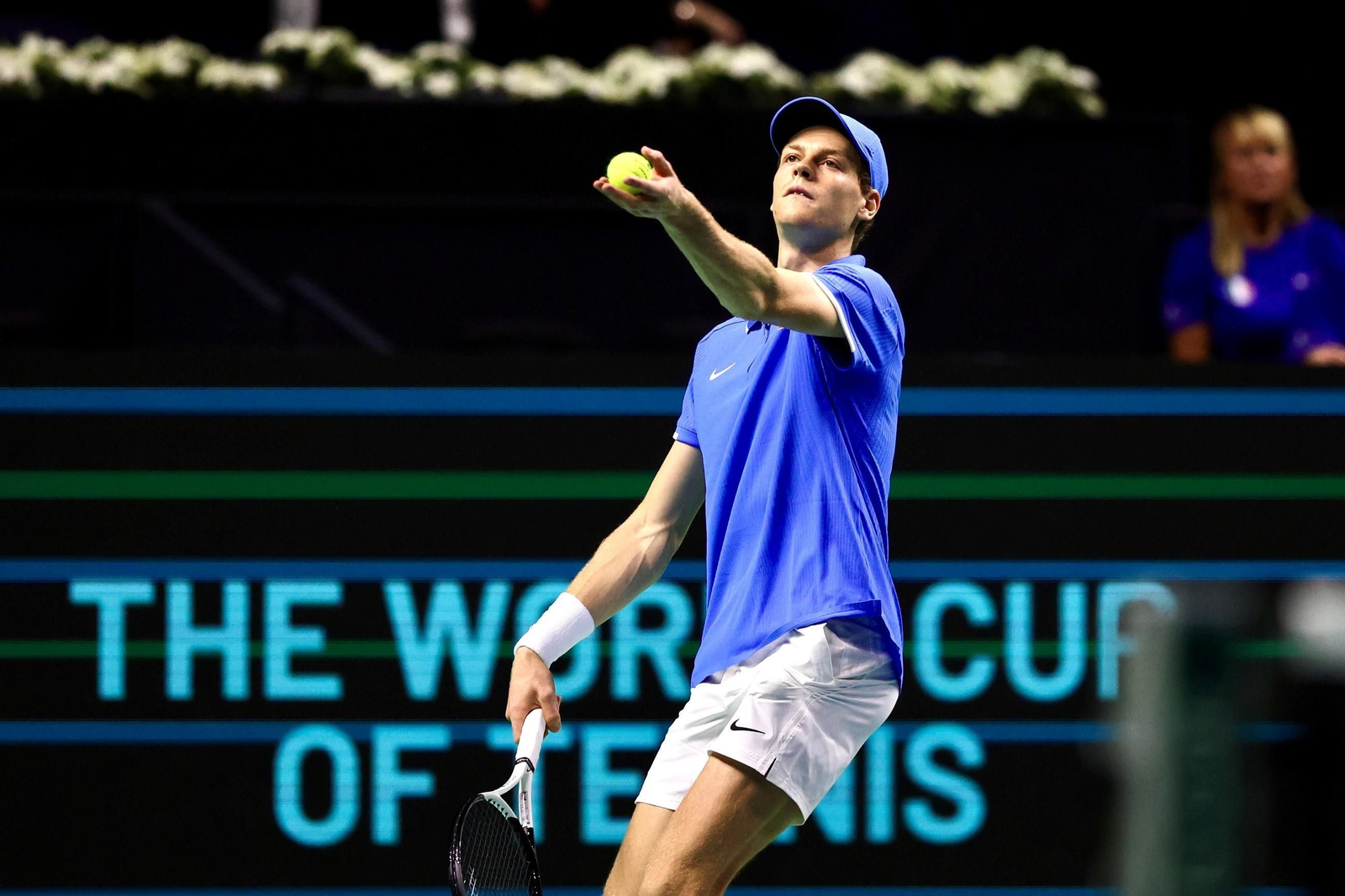 La celebración de Italia de la Copa Davis en Málaga, en fotos