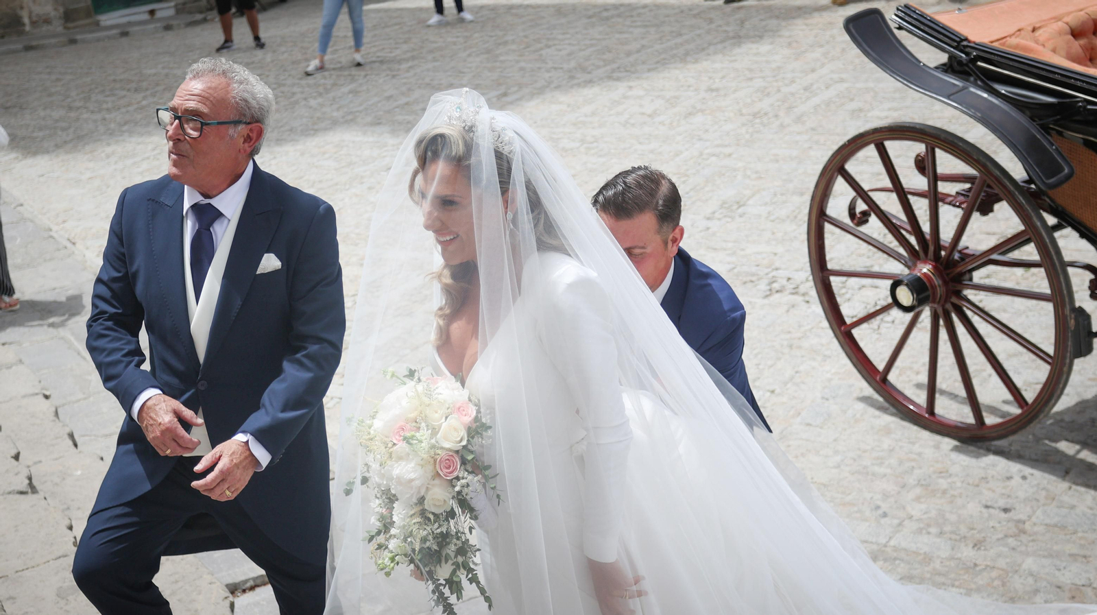 Boda de Laura Gallego en la catedral de Jerez