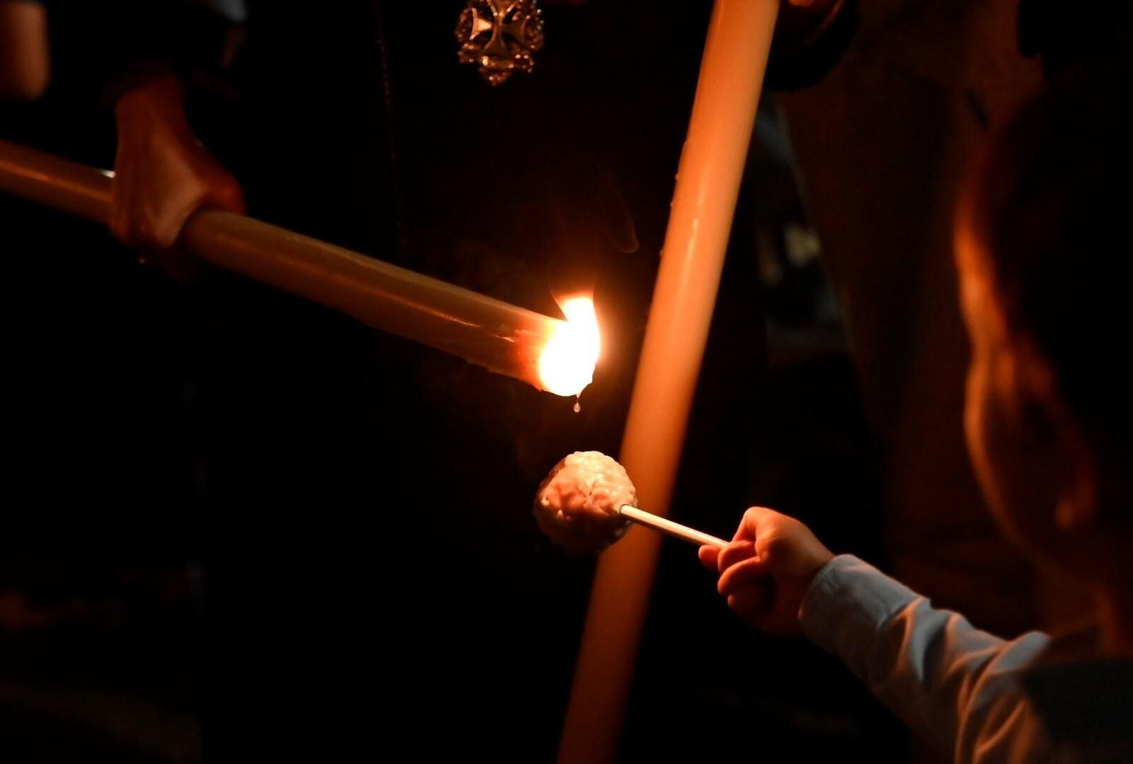 El vía crucis del Cristo de la Providencia, en imágenes