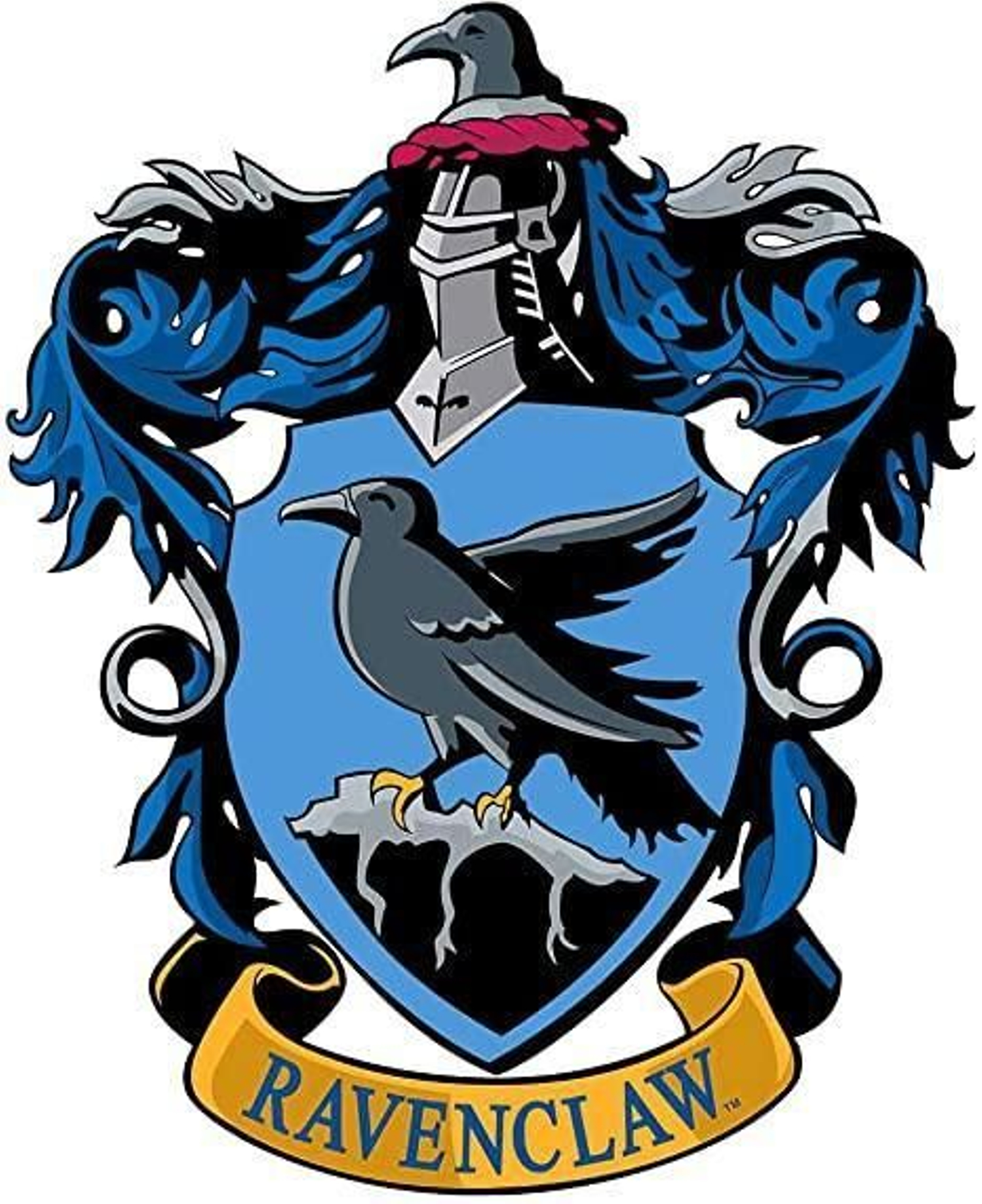 Escudo de la casa Ravenclaw.