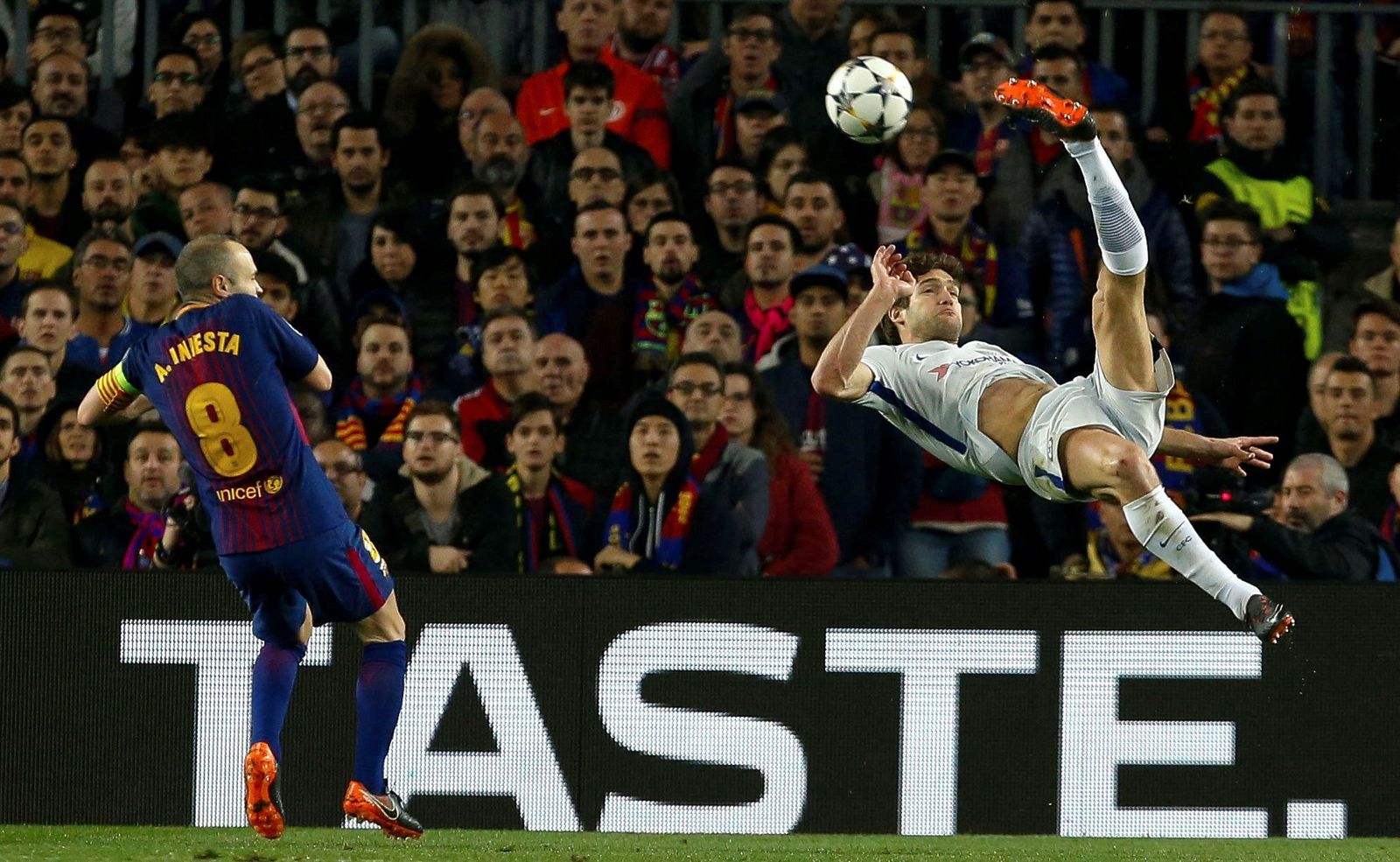 Las imágenes del Barcelona-Chelsea