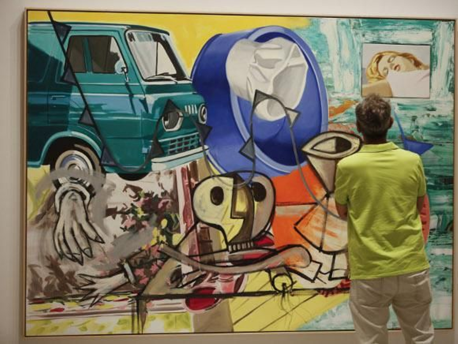 El posmodernista David Salle regresa a España con una exposición individual tras 15 años