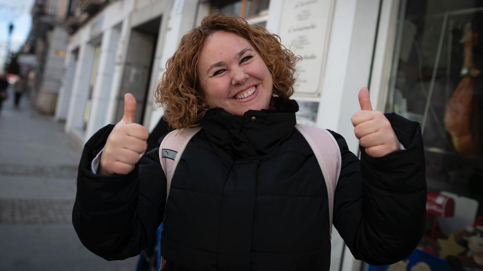 Palmira, una de las afortunadas.