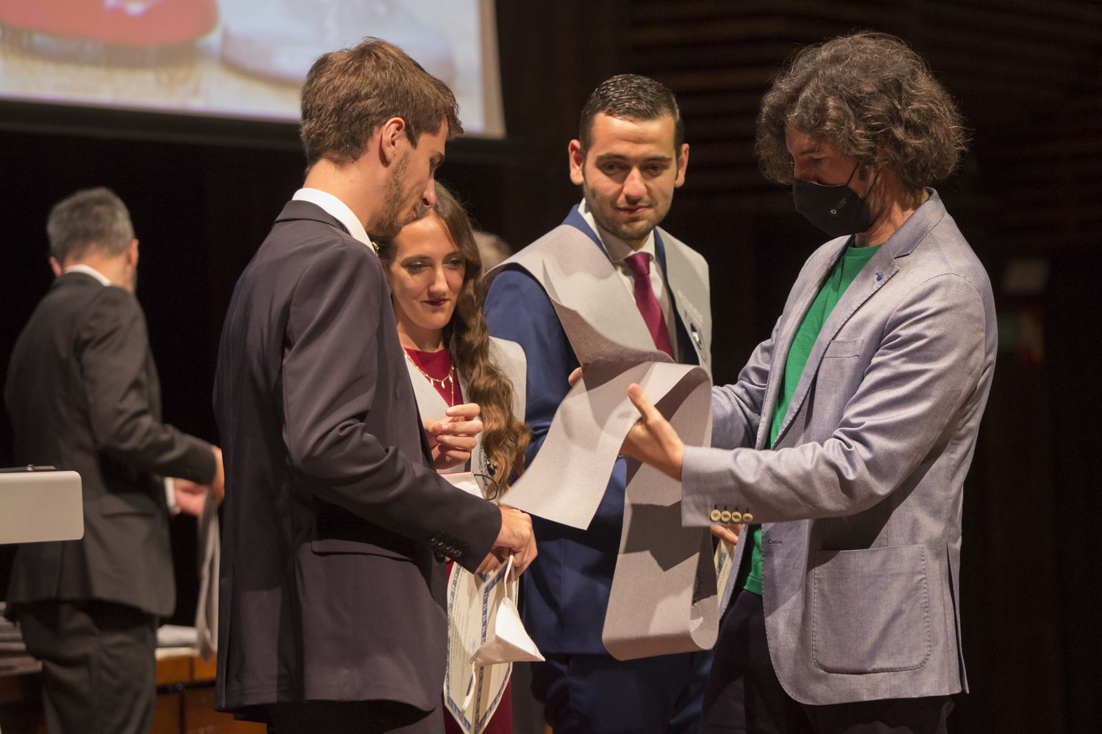 La graduación de los alumnos del Grado de Periodismo de la UMA, en fotos