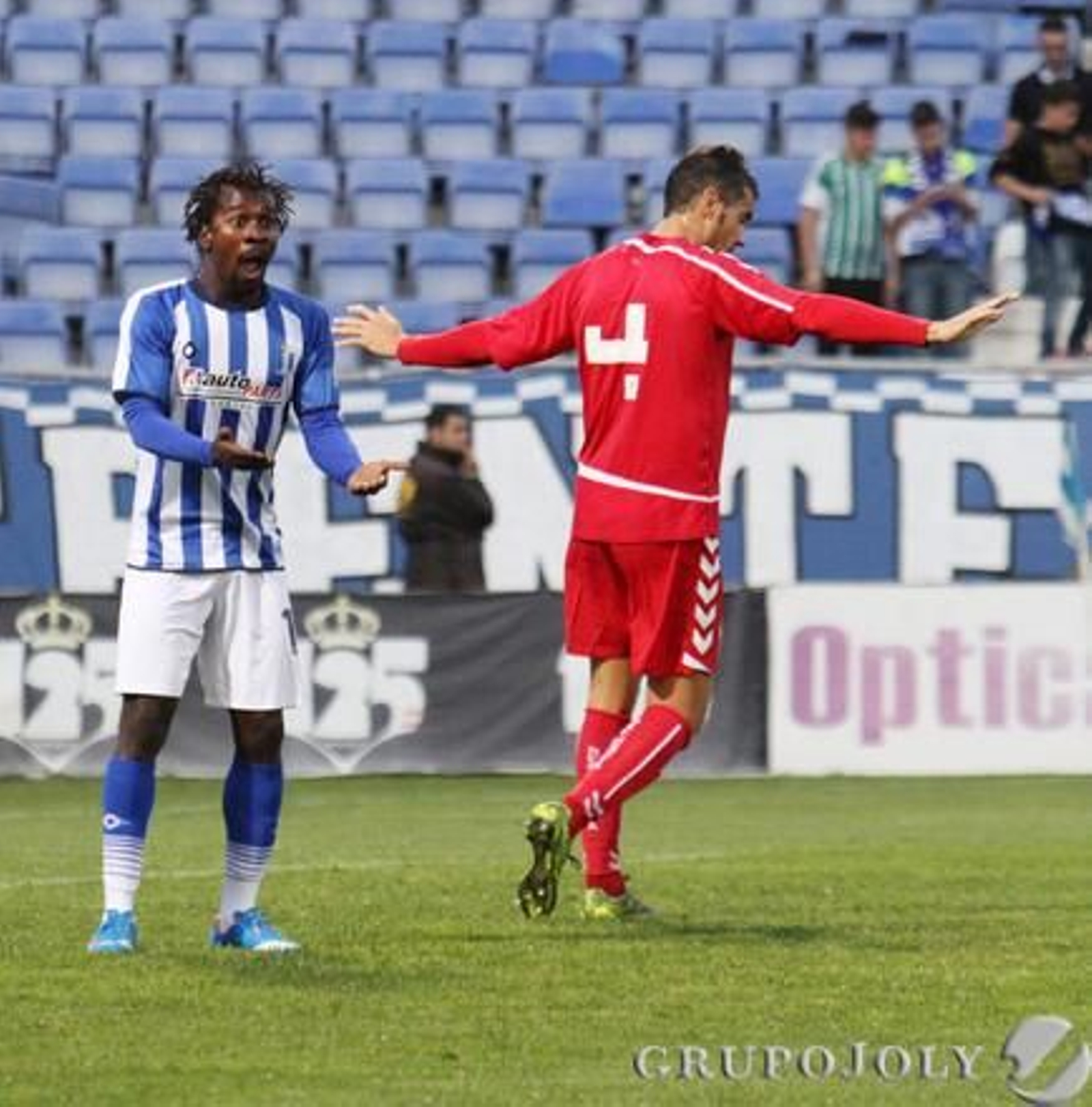 Las imágenes del Recre-Murcia