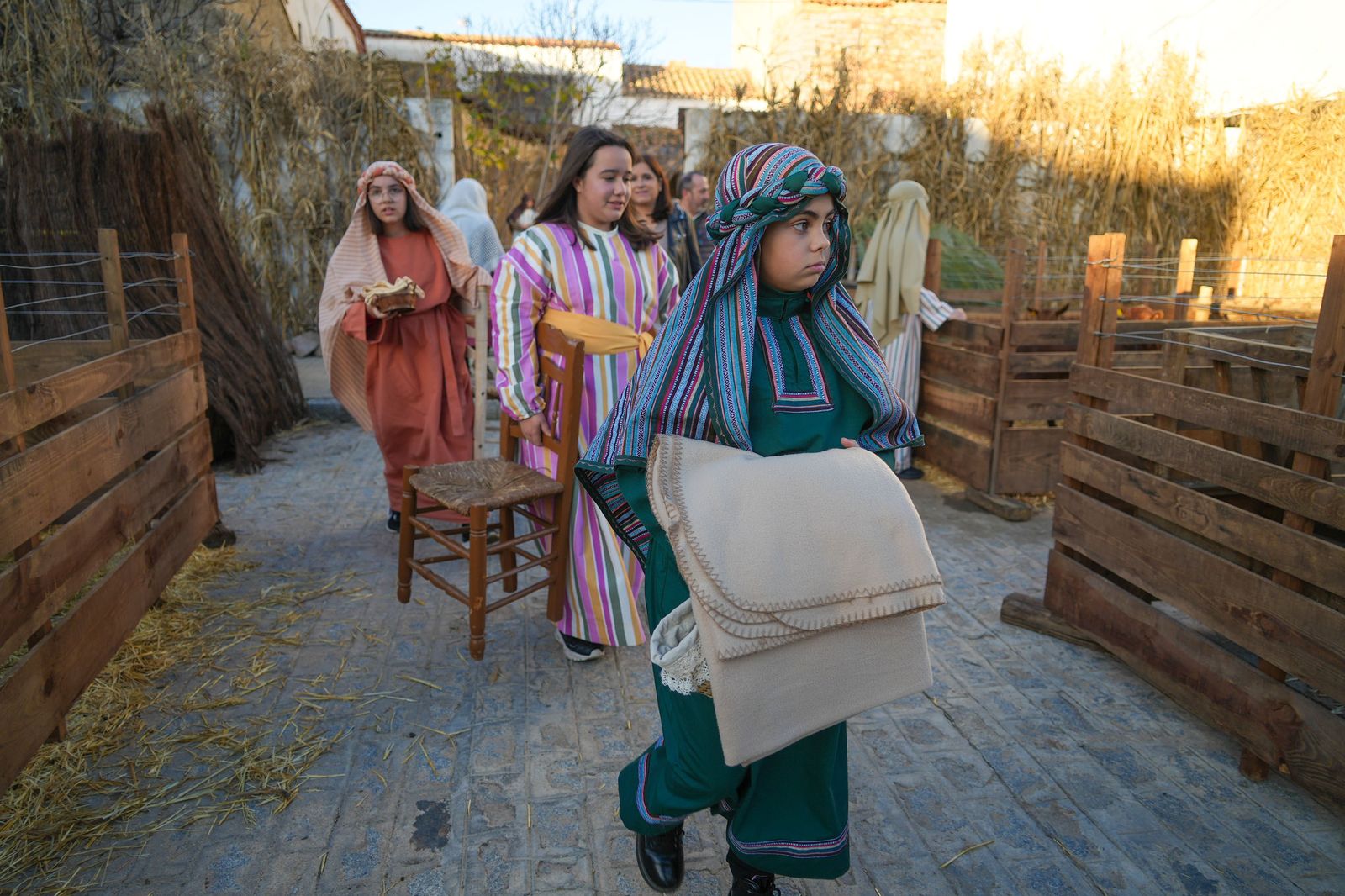 Torrecampo vive una nueva edición de su belén viviente, en imágenes