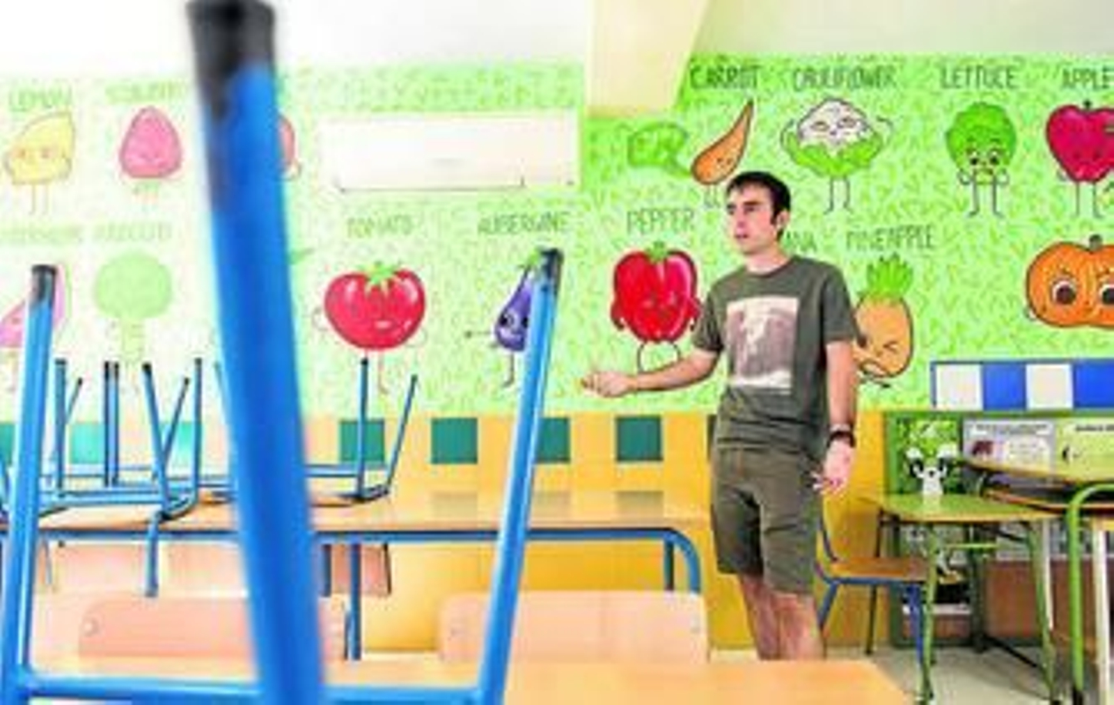 Jonatan Sánchez explica la propuesta de María y Gonzalo Vera.