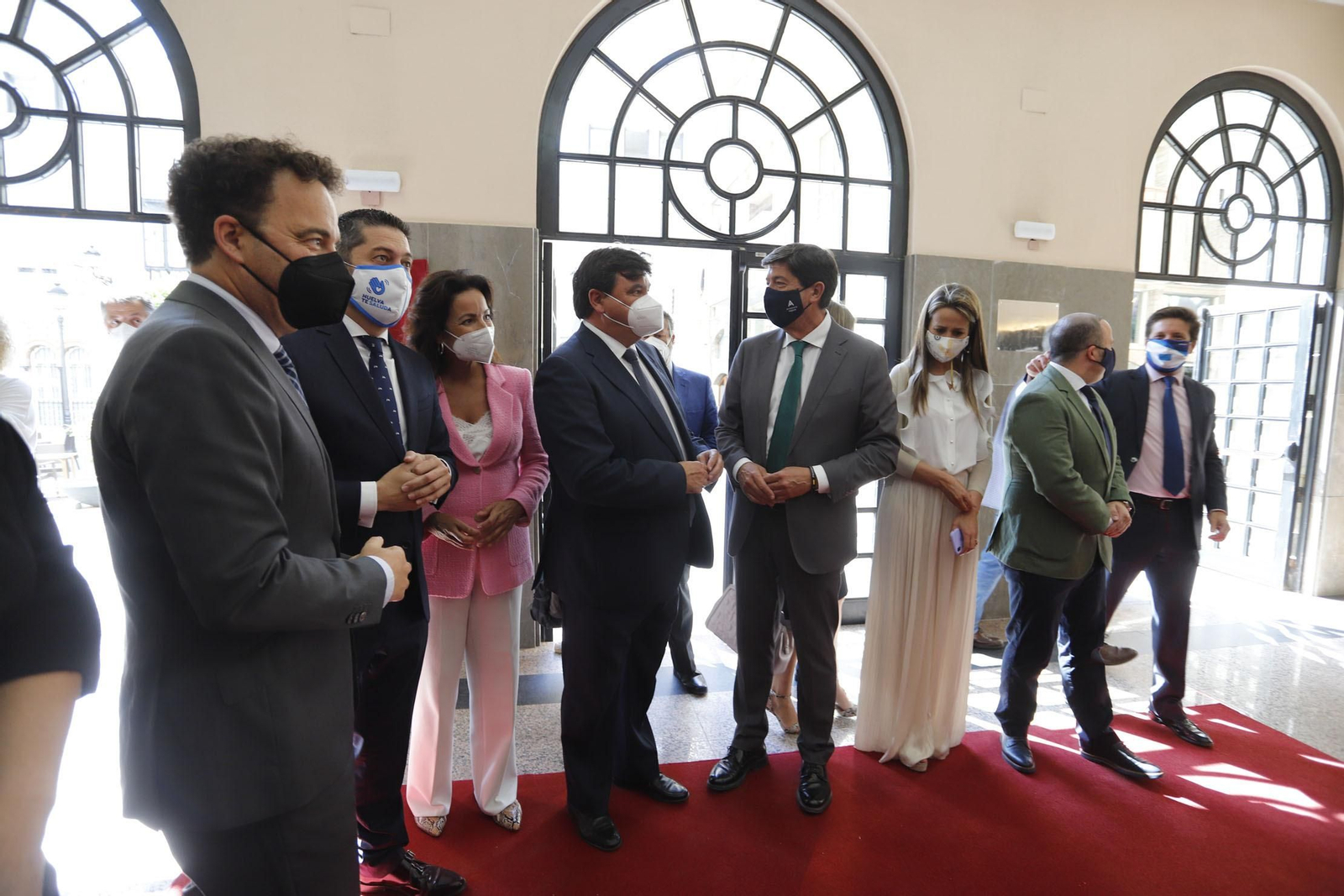 Imágenes la inauguración de la remodelación del Gran Teatro de Huelva