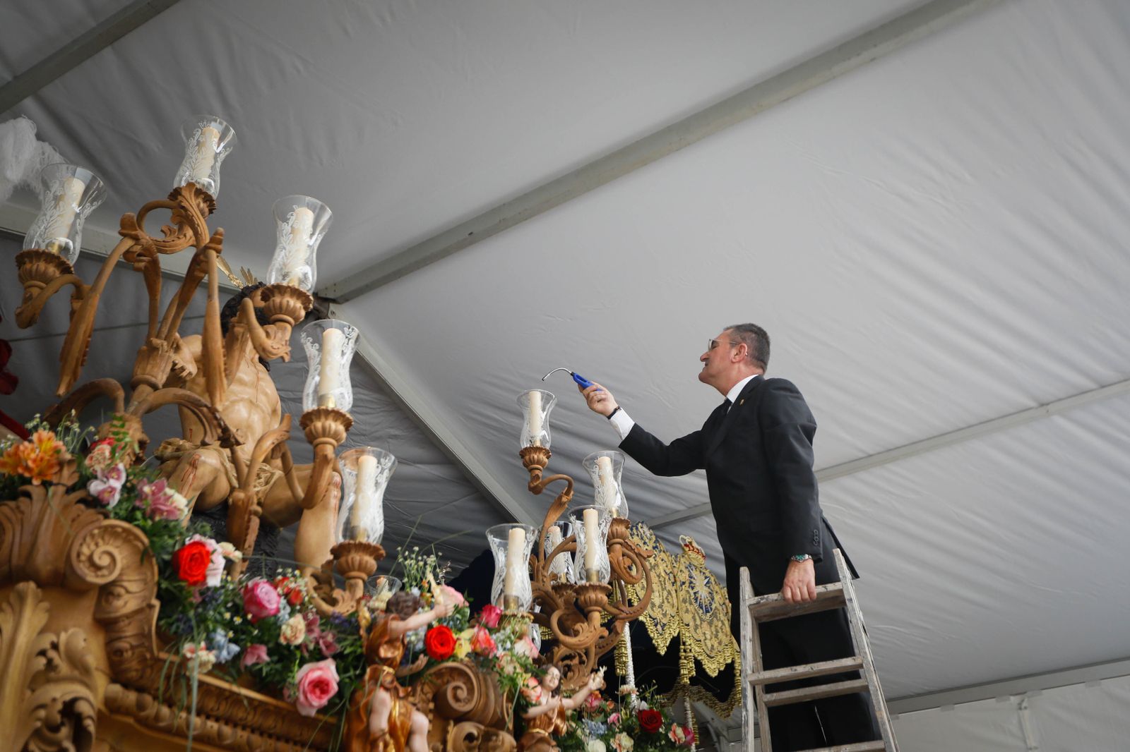 Mira como la cena sale a las calles de Almería tras las lluvias