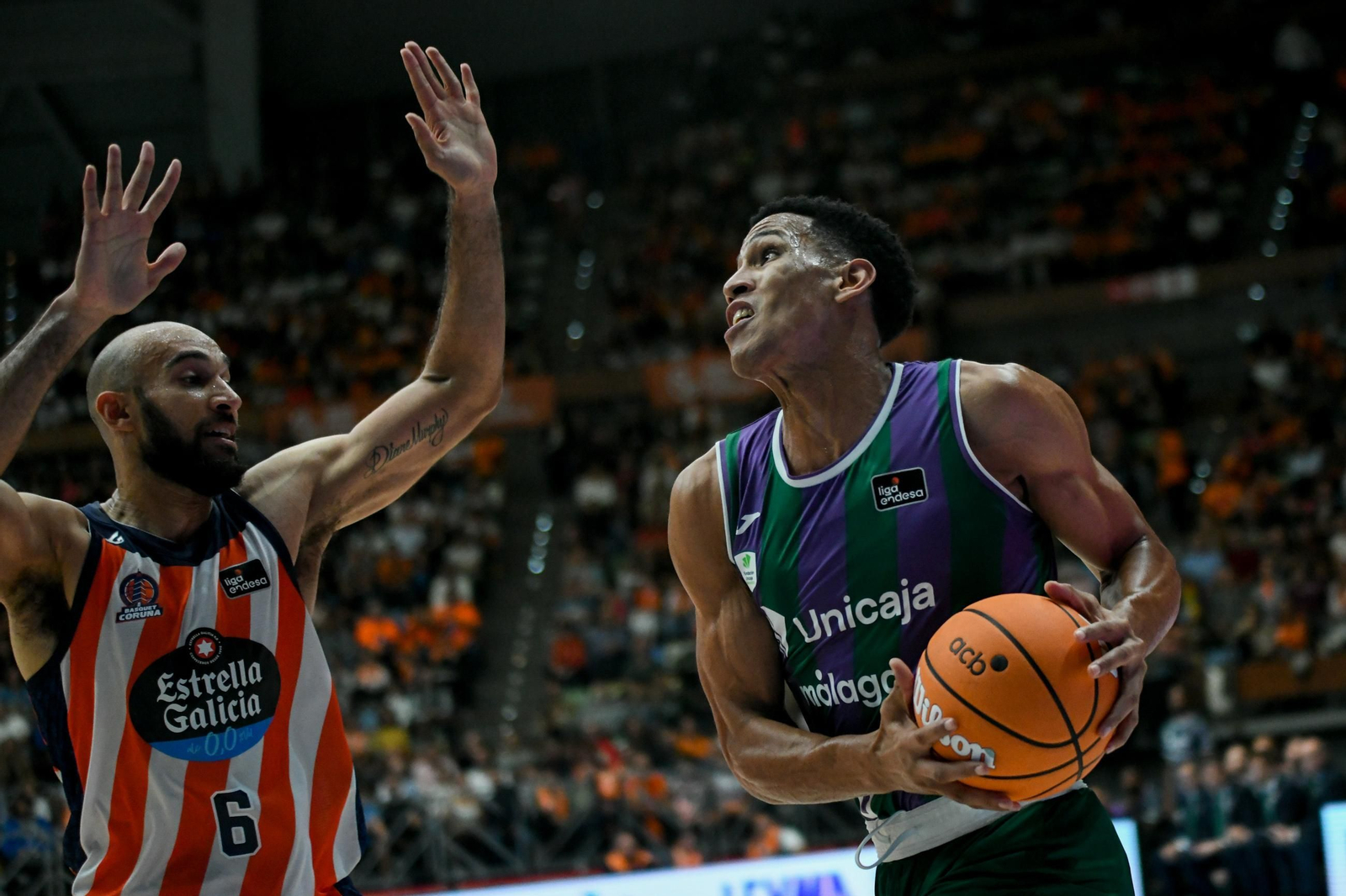 El Leyma Coruña-Unicaja, en fotos