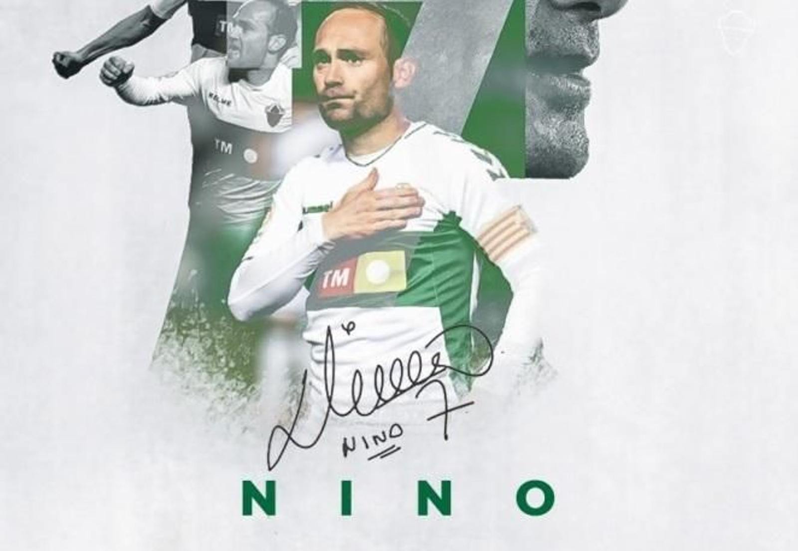 Imagen de Nino compartida por el Elche CF.
