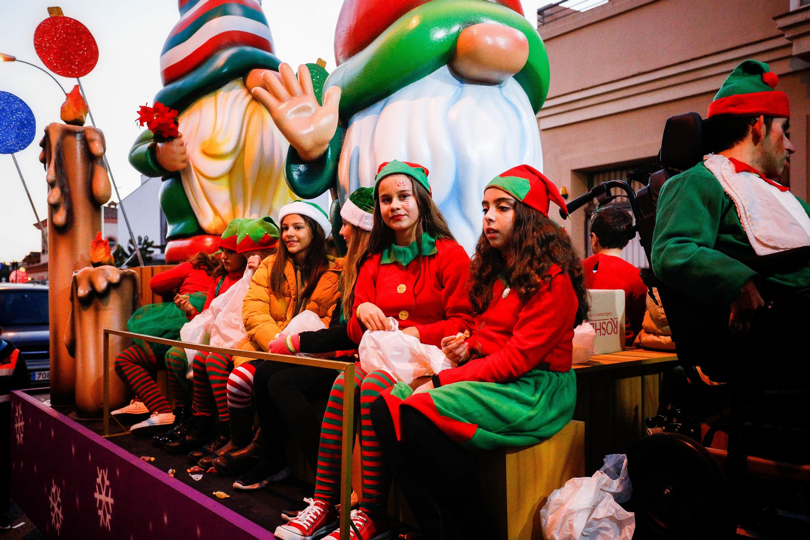 Las imágenes de los Magos de Oriente en San Fernando