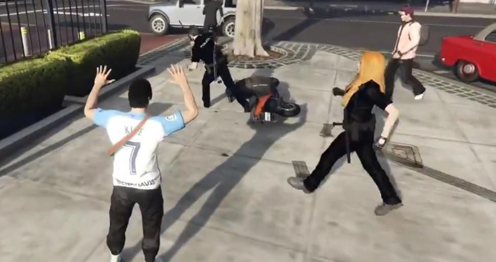 Una imagen del juego Marbella Vice.