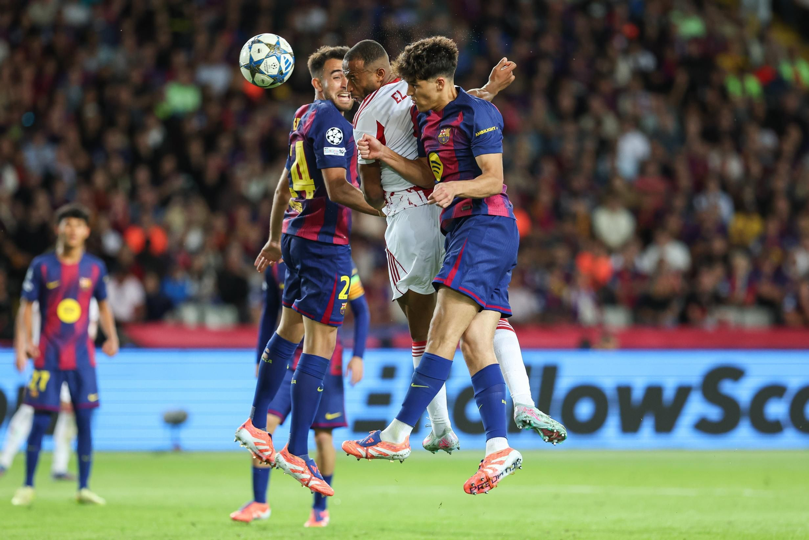 Las fotos del Barcelona-Olympiacos