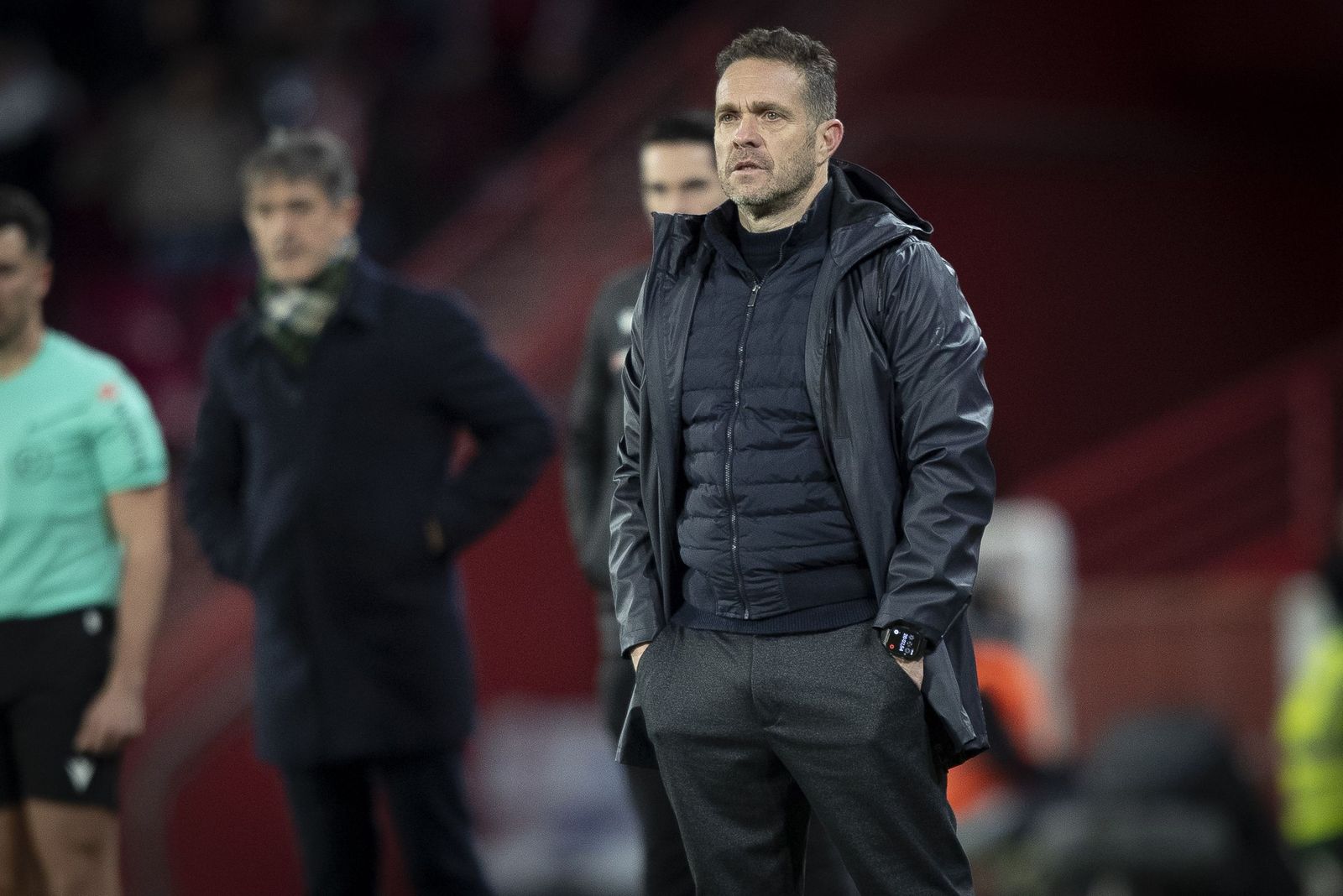 Luis García Tevenet, este sábado en el Nuevo Los Cármenes