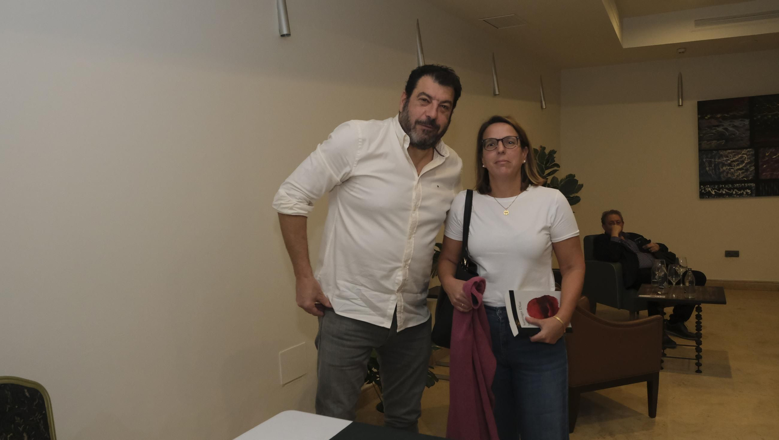 El Diario de los Libros con el escritor Santiago Díaz, en imágenes