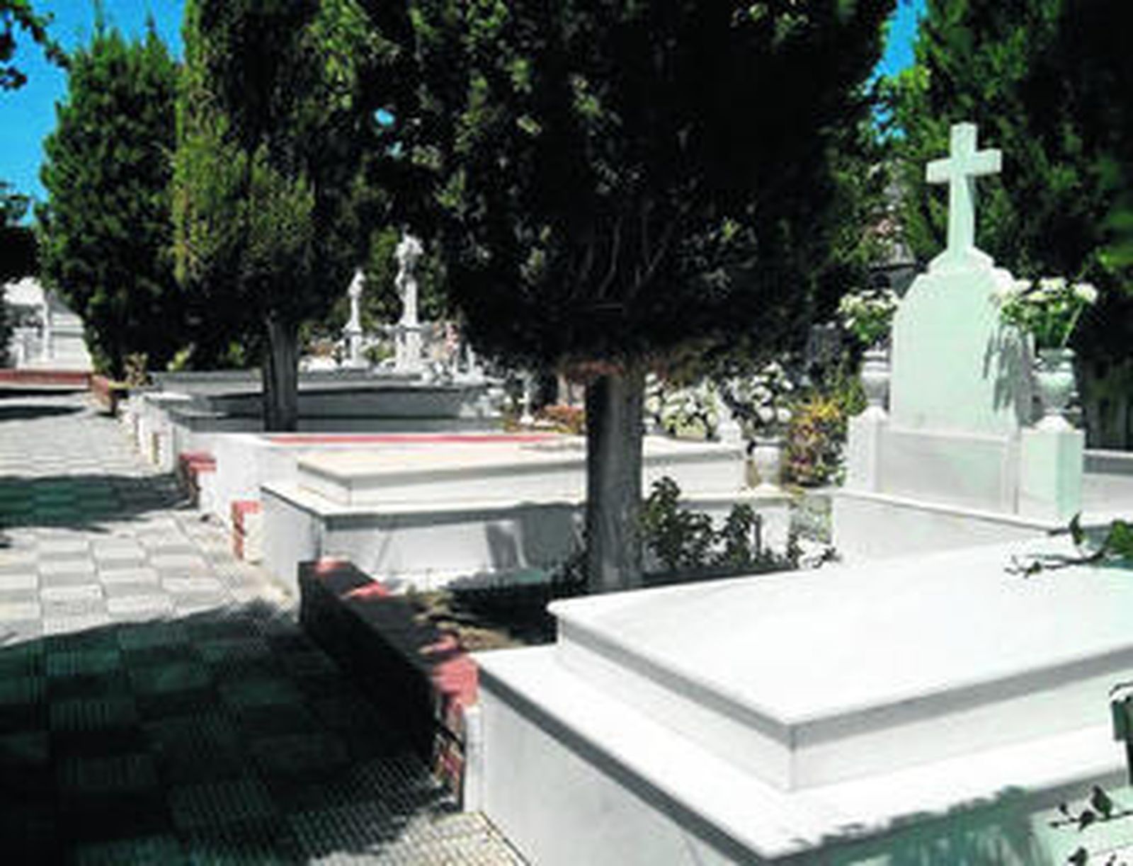 Imagen del cementerio de San Pedro Alcántara.