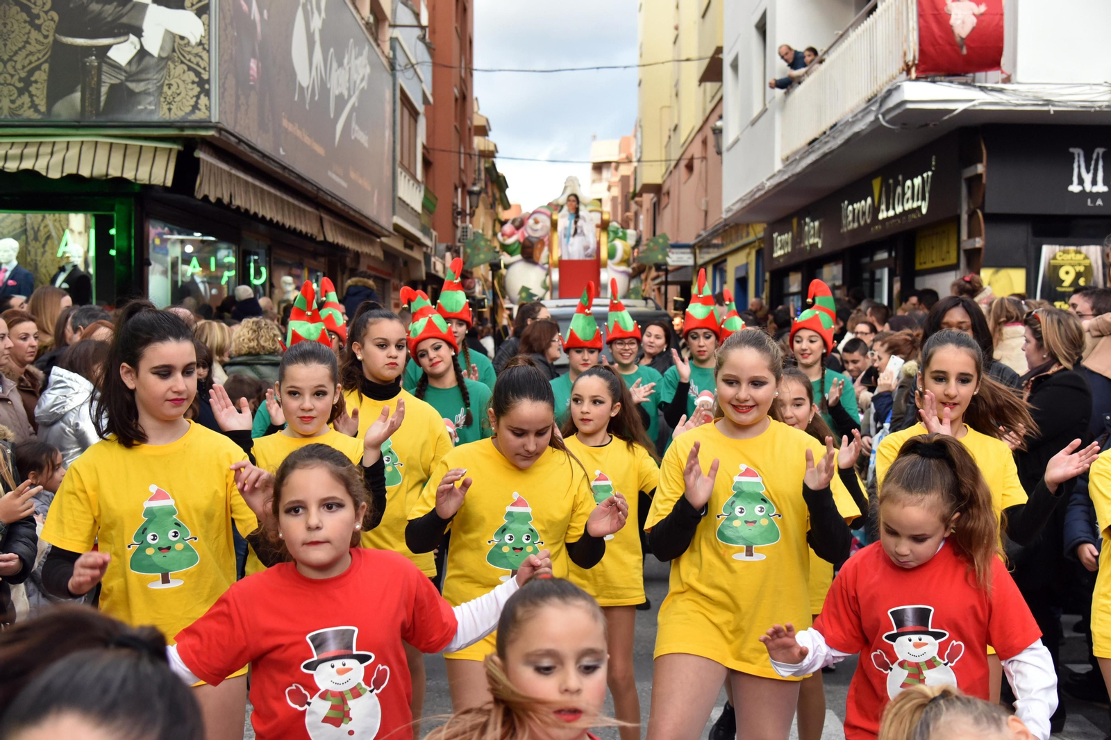 Imágenes de la Cabalgata de la ilusión en La Línea