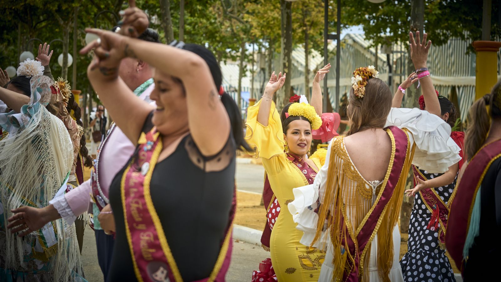 Imagen del primer día de la Feria de Puerto Real 2022