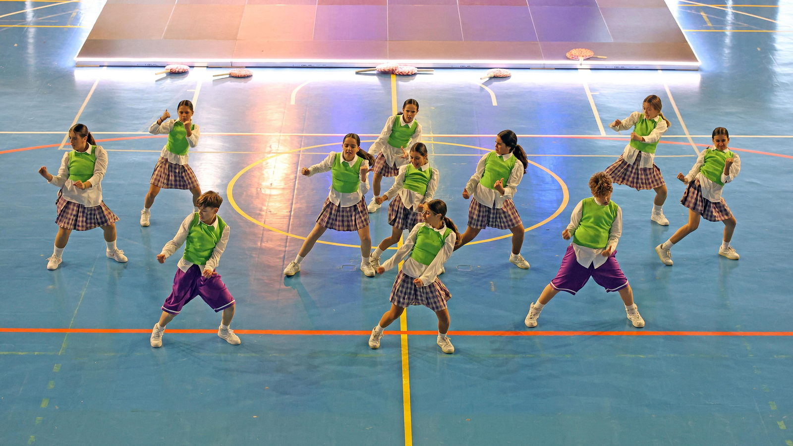 Concurso de baile ‘Dancing Stars’ en el Palacio de Deportes de Chapín en Jerez