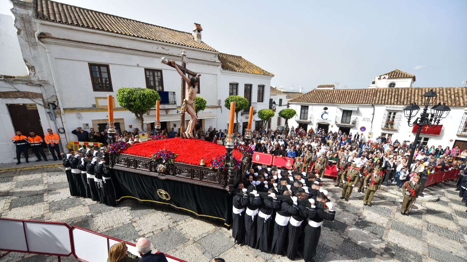 Fotos del Jueves Santo en San Roque: La Buena Muerte y Amargura