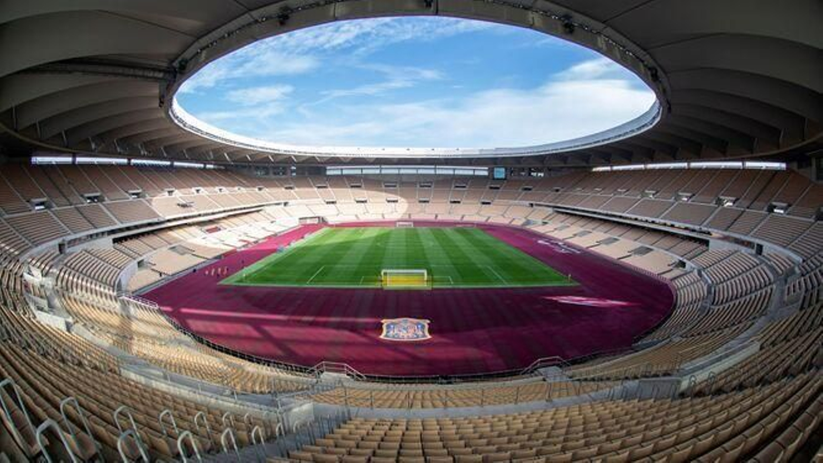 El estadio de la Cartuja, sede de la final de la Copa del Rey