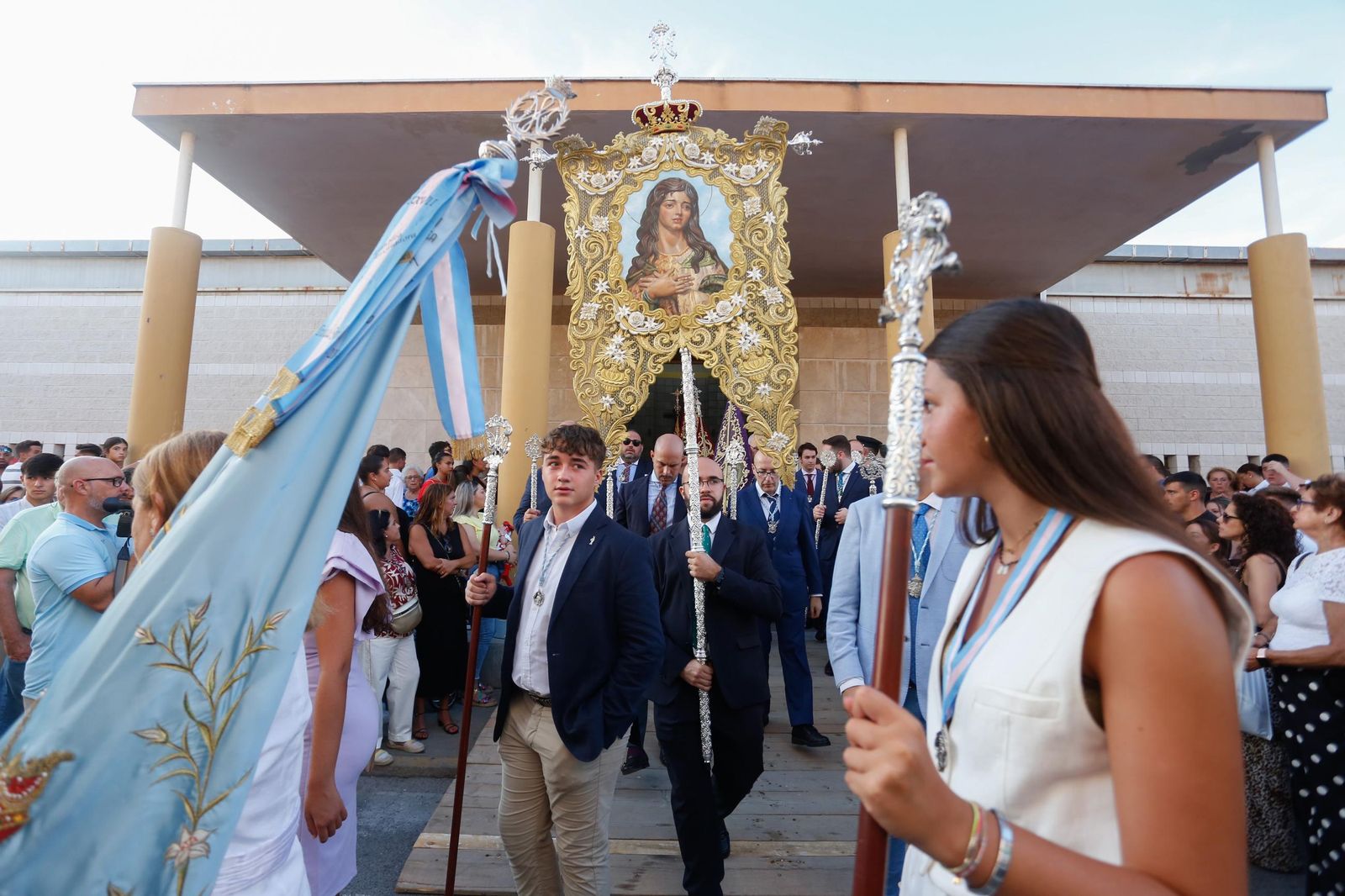 Procesión extraordinaria por el 75 aniversario de la hermandad del Medinaceli de La Línea