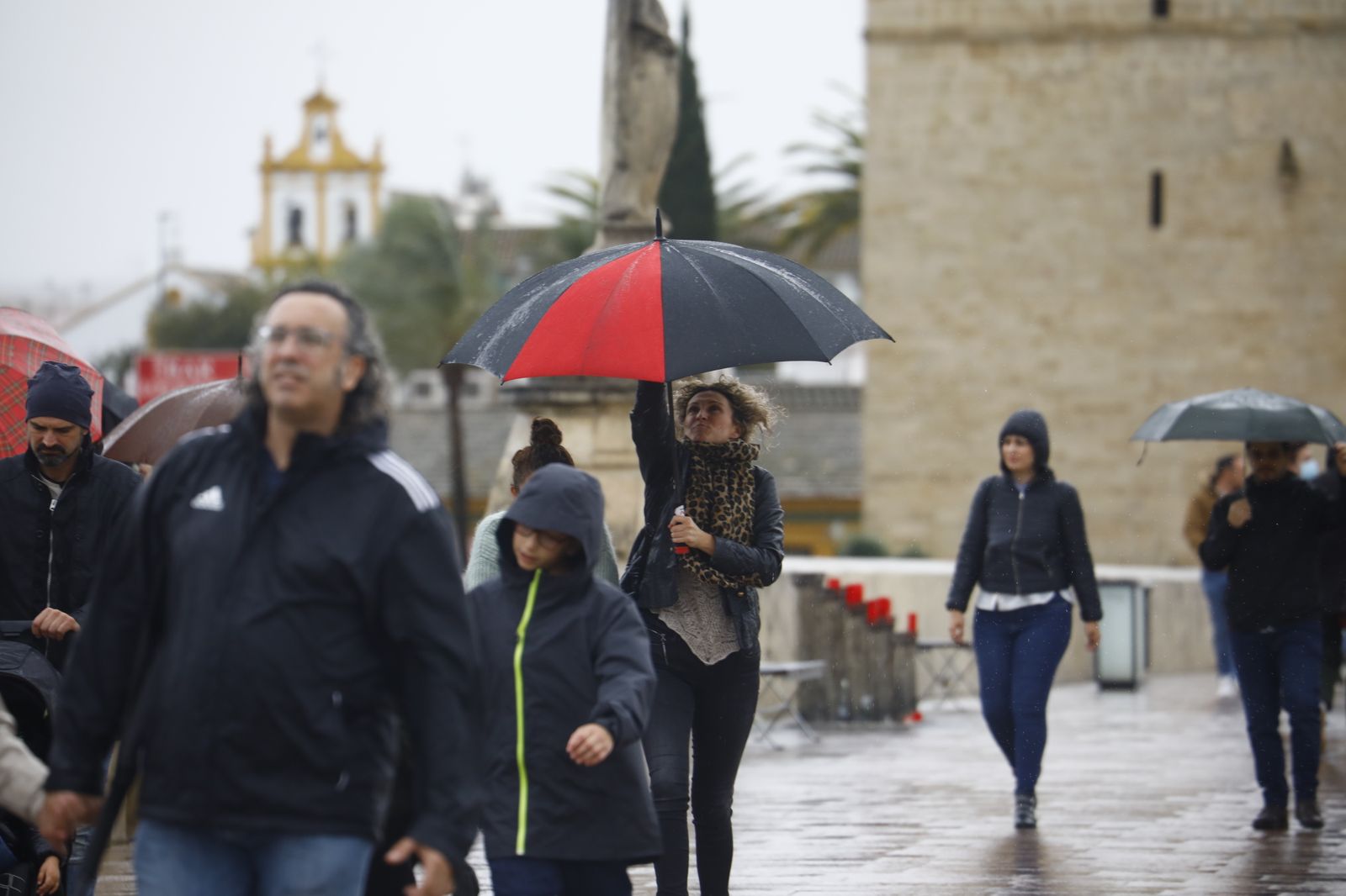 Las fotografías del regreso de la lluvia a Córdoba en pleno puente de Todos los Santos