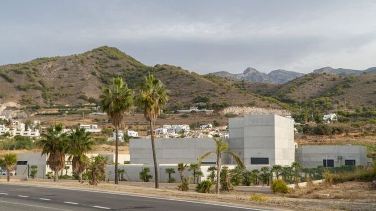 Vista del EDAR de Nerja