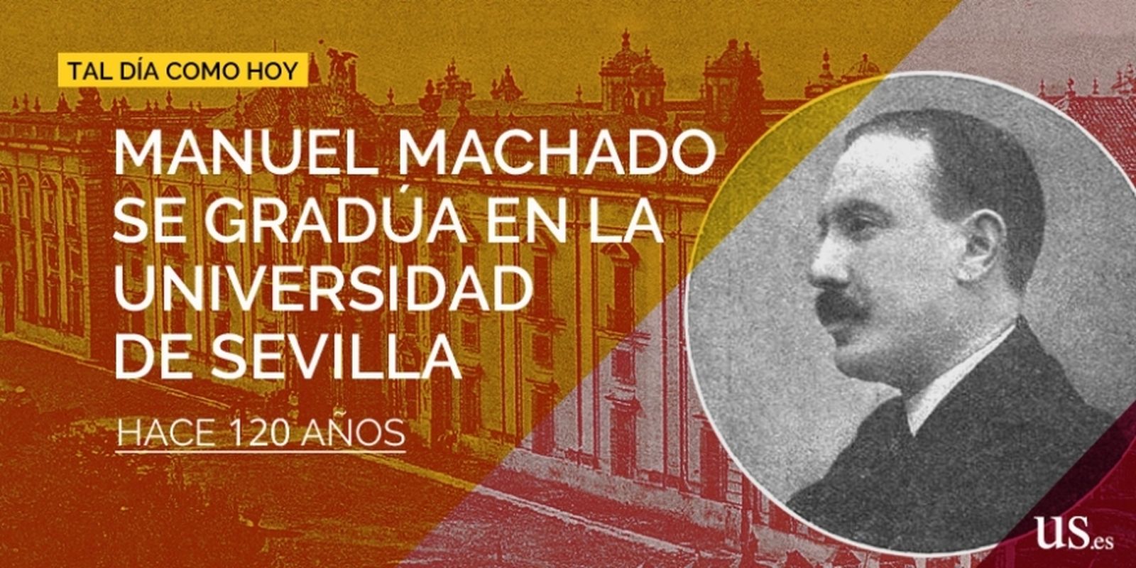 La US celebra hoy la graduación de Manuel Machado hace 120 años.