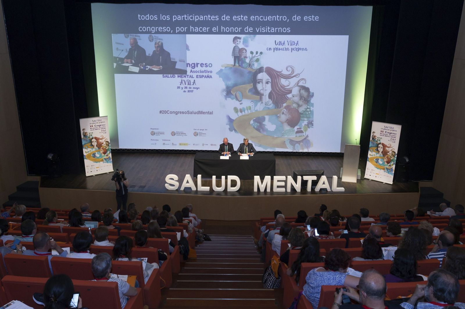 Congreso sobre salud mental celebrado en Ávila.