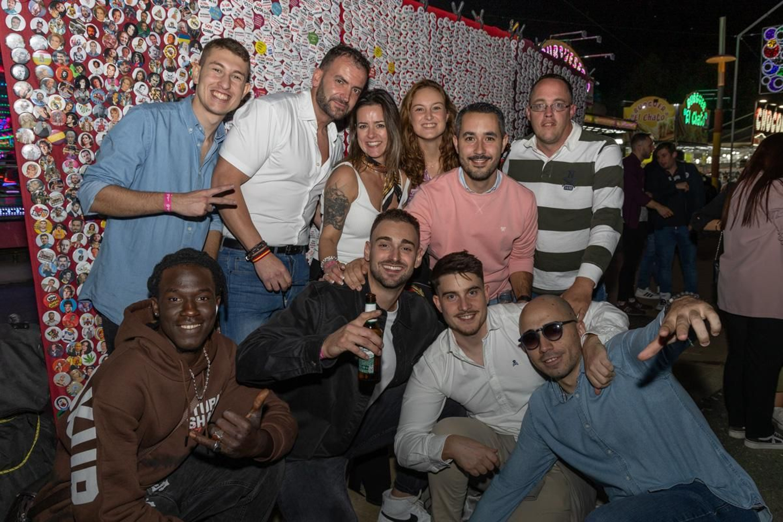 Feria de San Lucas por la noche, en imágenes