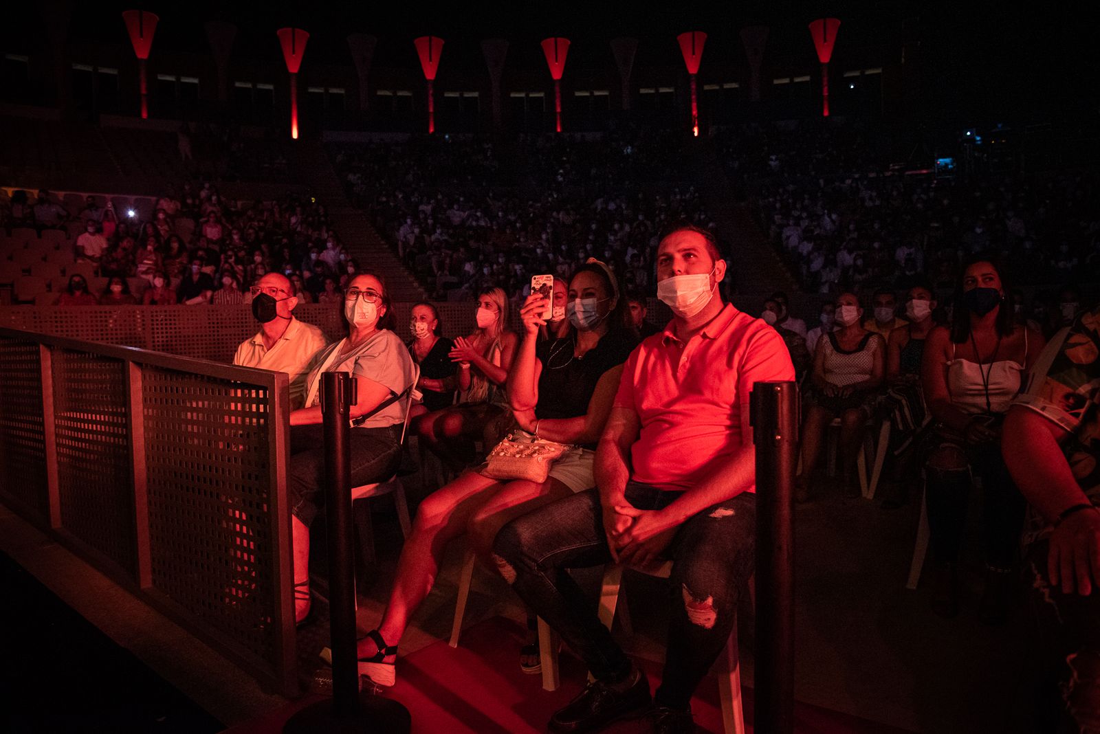 Imágenes del concierto de Niña Pastori en el Foro Iberoamericano de la Rábida