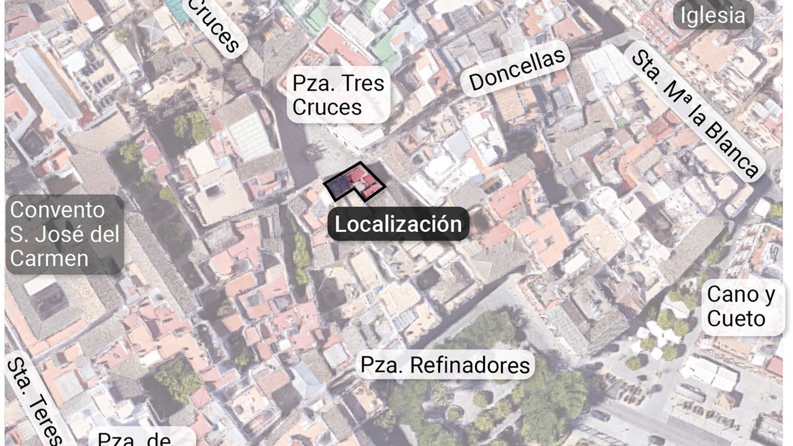 Localización del nuevo establecimiento hotelero. Fuente: elaboración propia.
