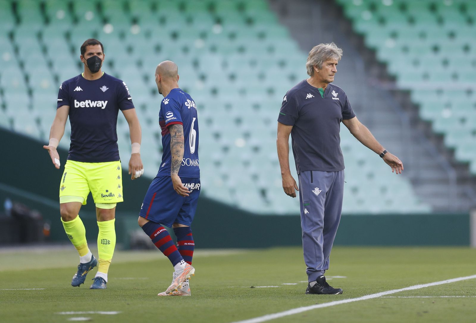 Las imágenes del Betis-Huesca