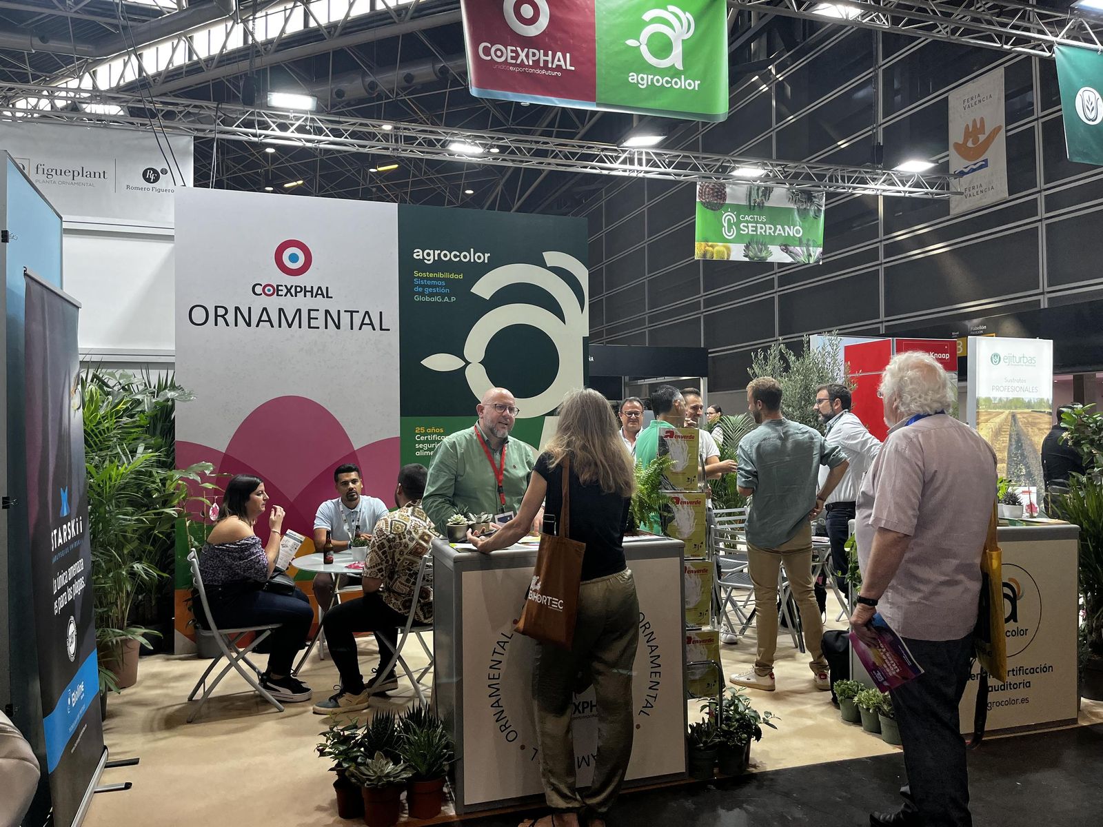 Stand de Coexphal en Iberflora 2023