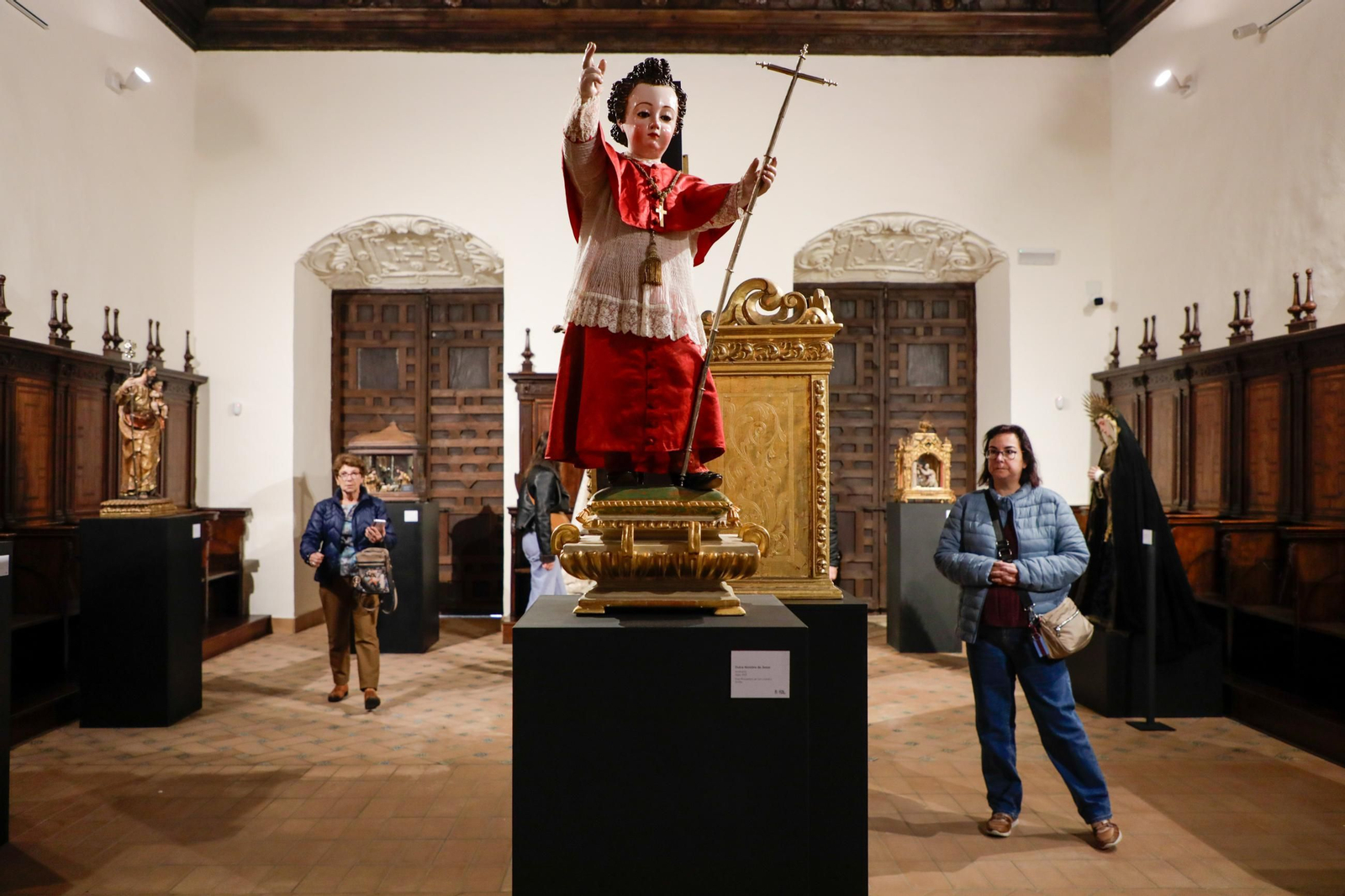 Inauguración de la exposición Devociones populares en las clausuras de Sevilla, en la Iglesia Santa Clara