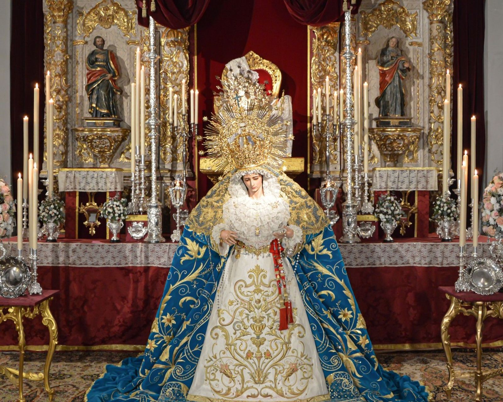 Fotogalería: Altar de Cultos Ntra. Sra. de la Paz 2025