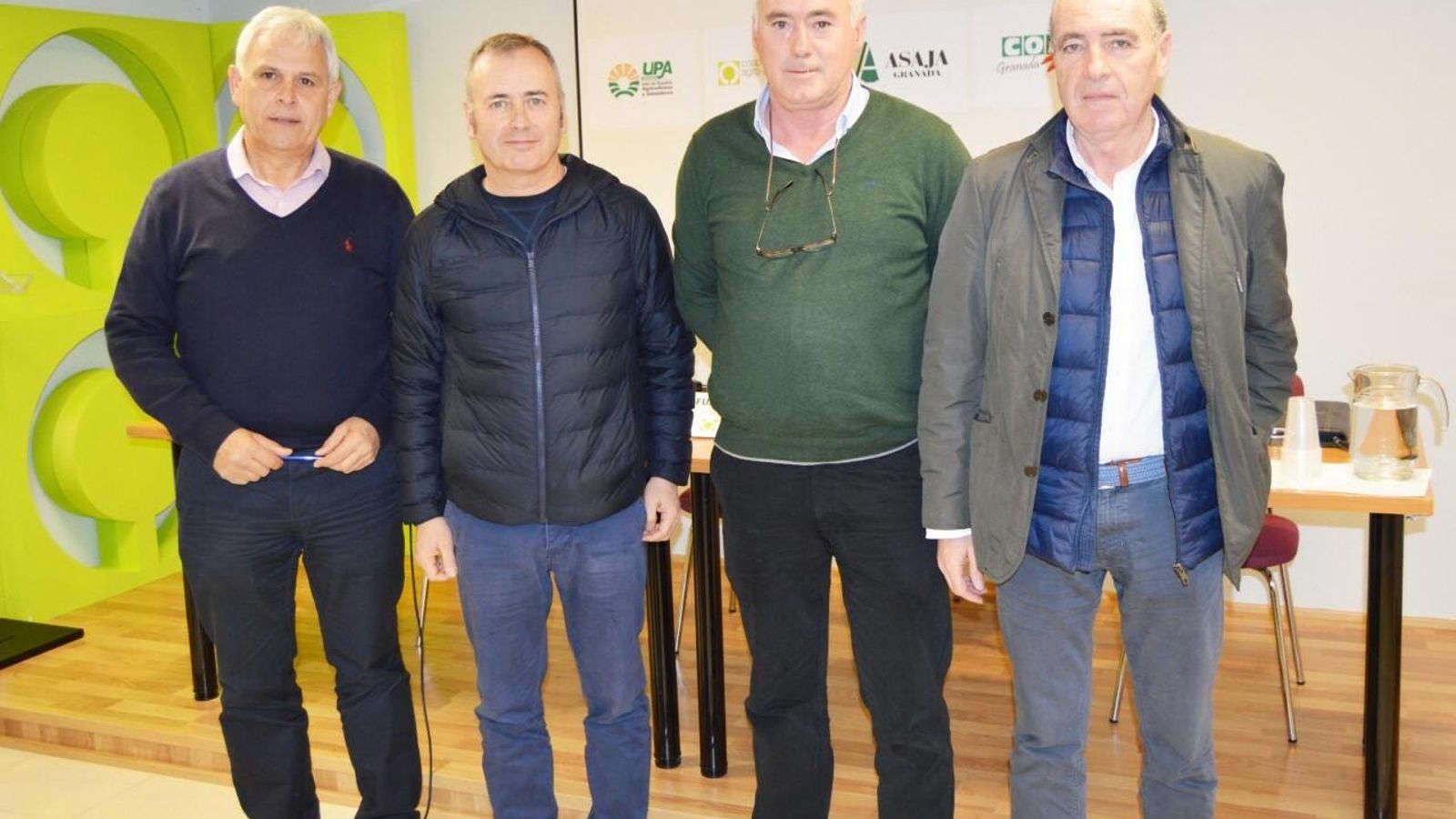 Representantes de las organizaciones convocantes.